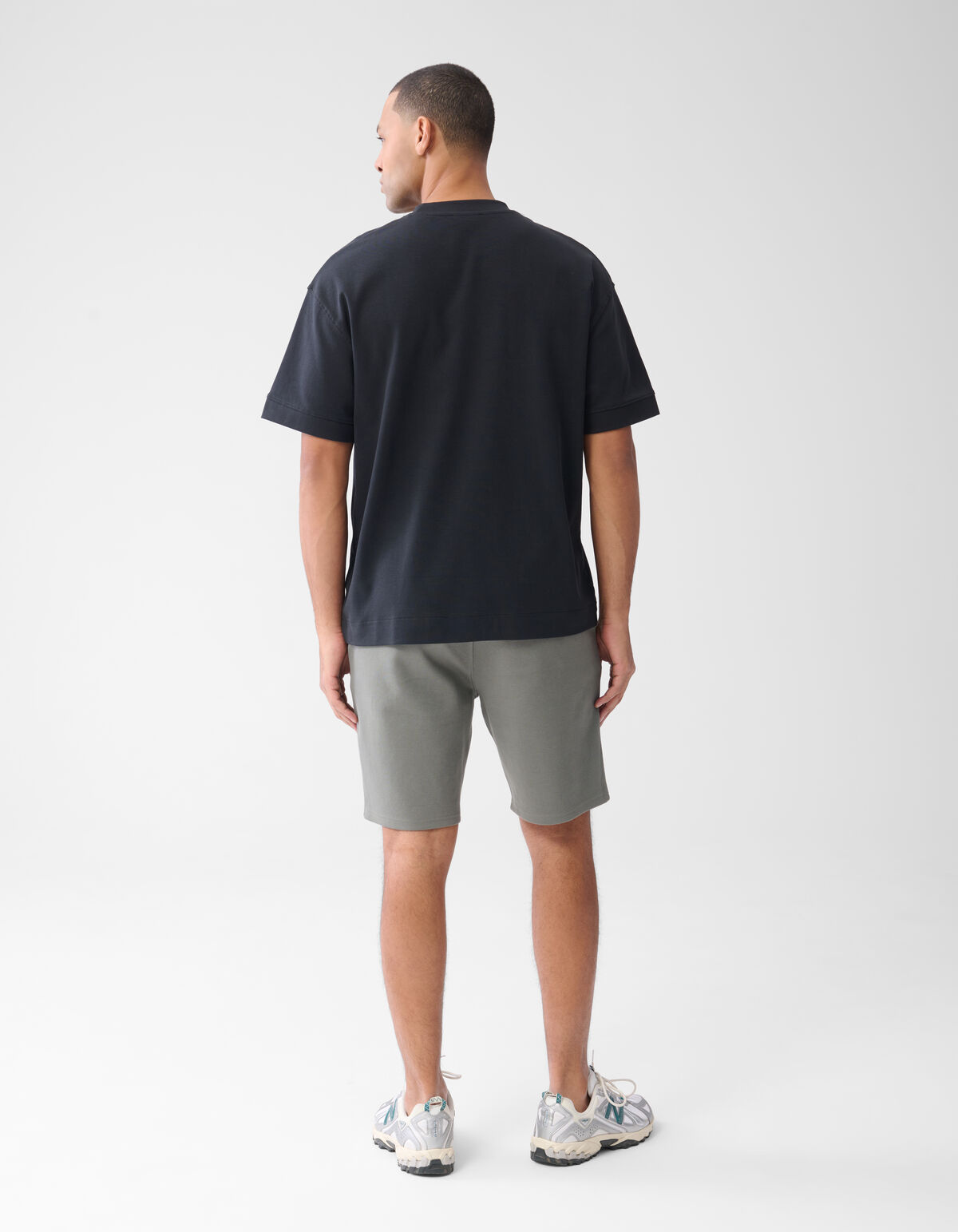 Stickerei-T-Shirt Dunkelblau SHOEBY MEN