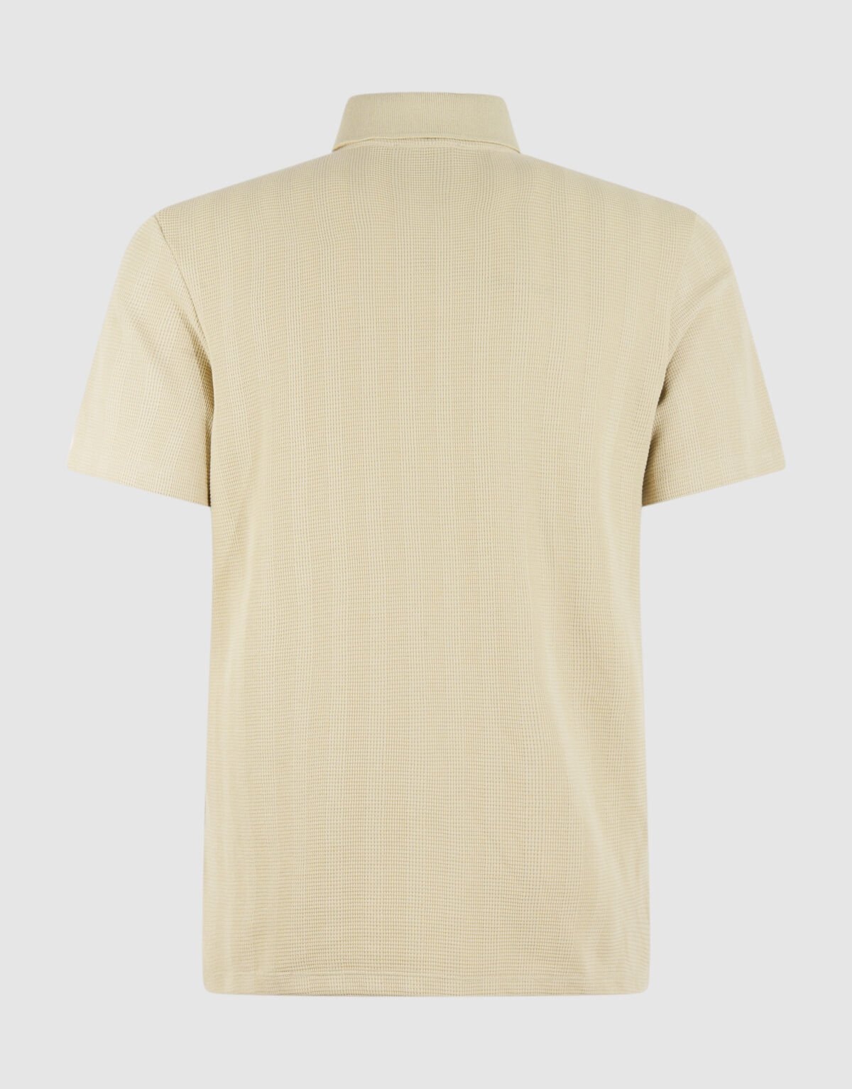 Waffel-Streifen Polo Hellgr&uuml;n SHOEBY MEN