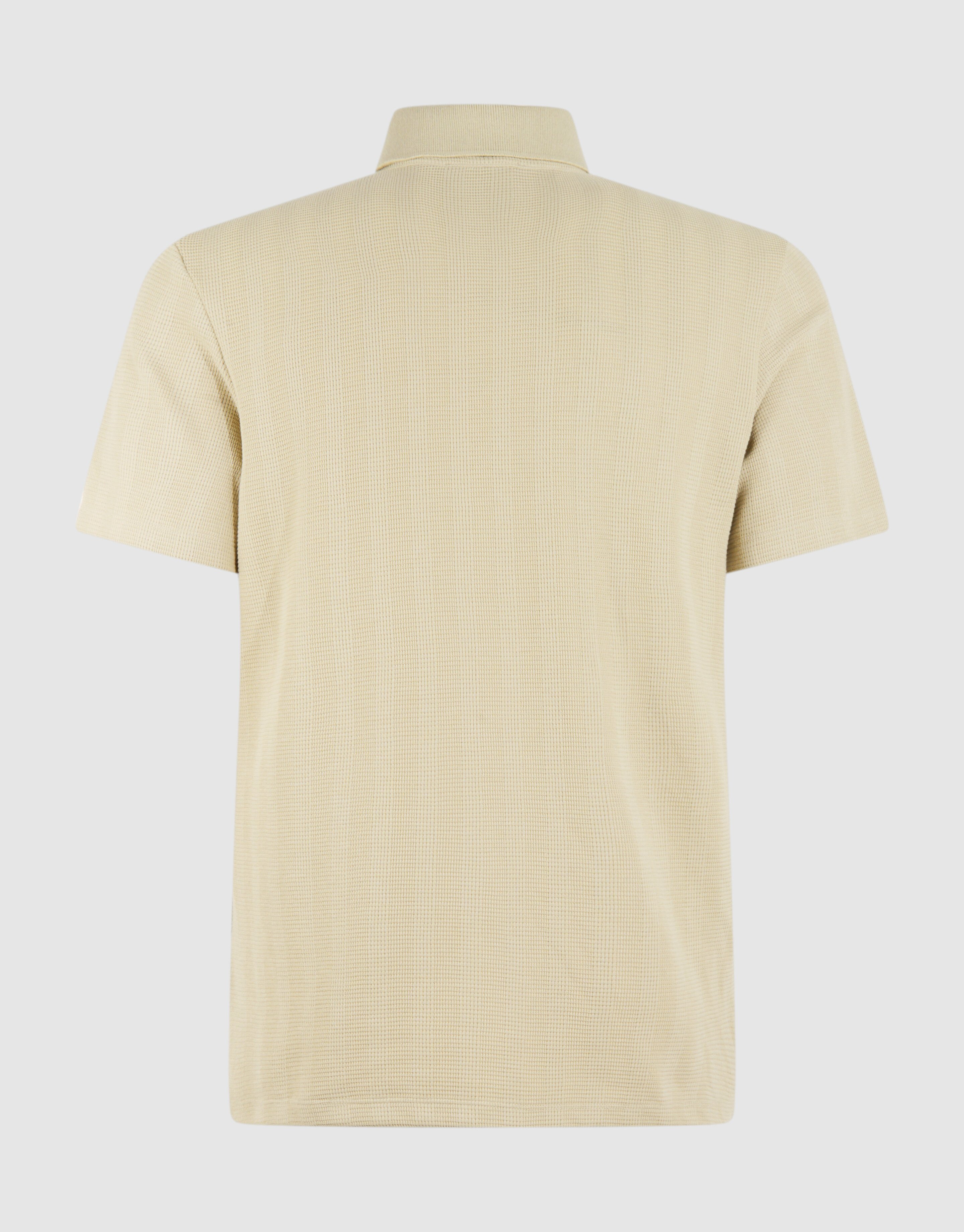 Waffel-Streifen Polo Hellgr&uuml;n SHOEBY MEN