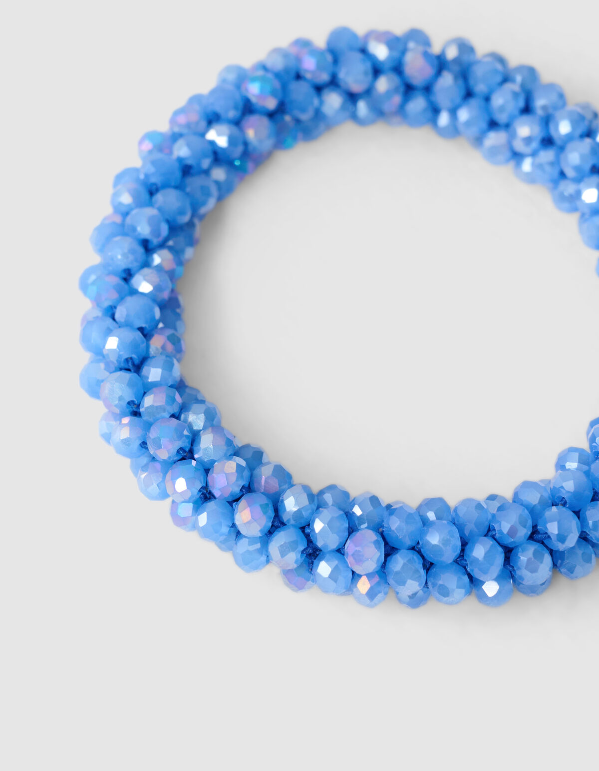 Perlenhaargummi hellblau SHOEBY ACCESSOIRES