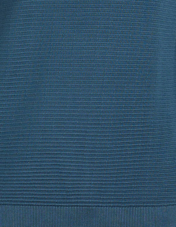 Gerippte Pullover Blau SHOEBY MEN