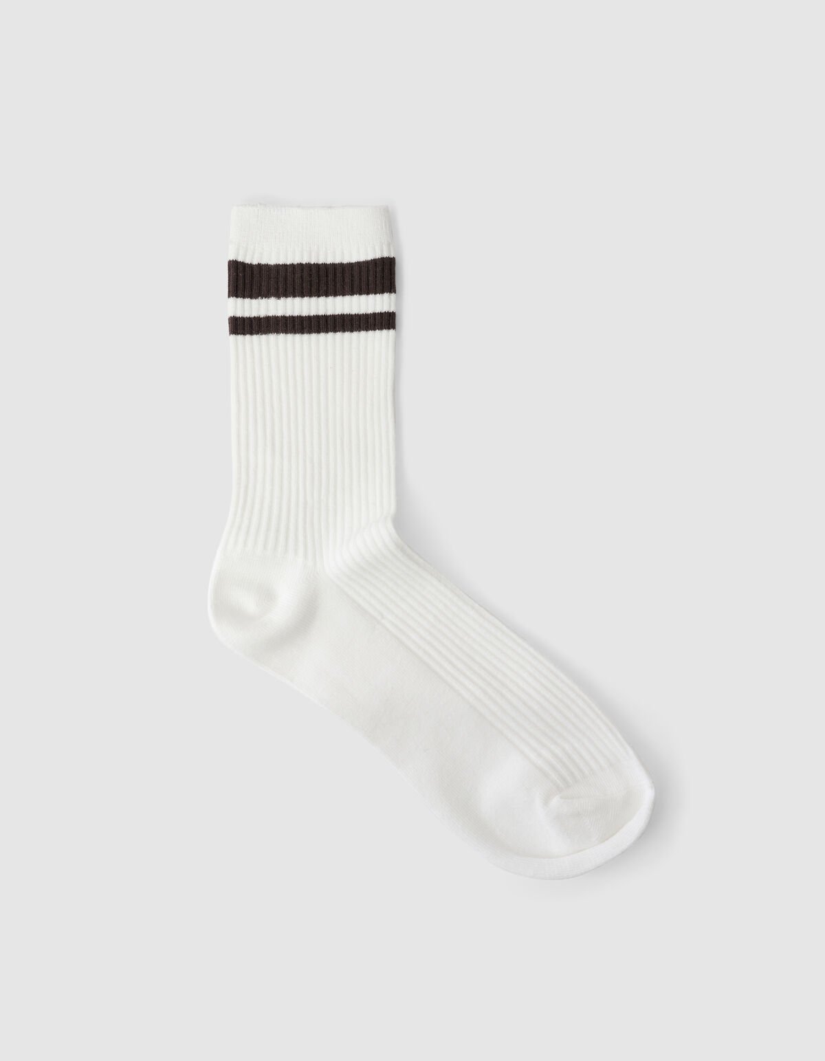 Sportliche Streep-Socken Braun SHOEBY ACCESSOIRES
