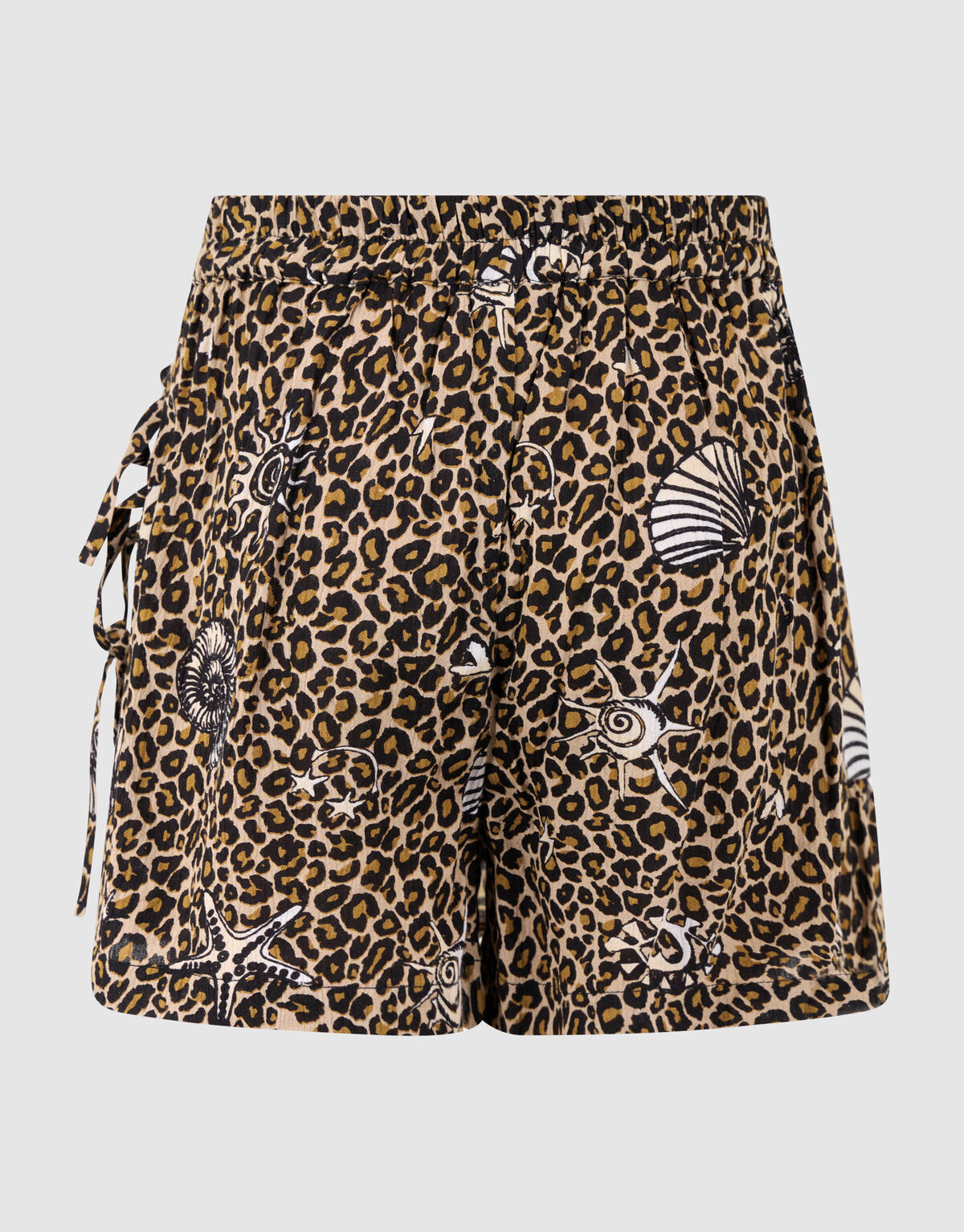 Bedruckter Leoparden-Skort Braun SHOEBY GIRLS