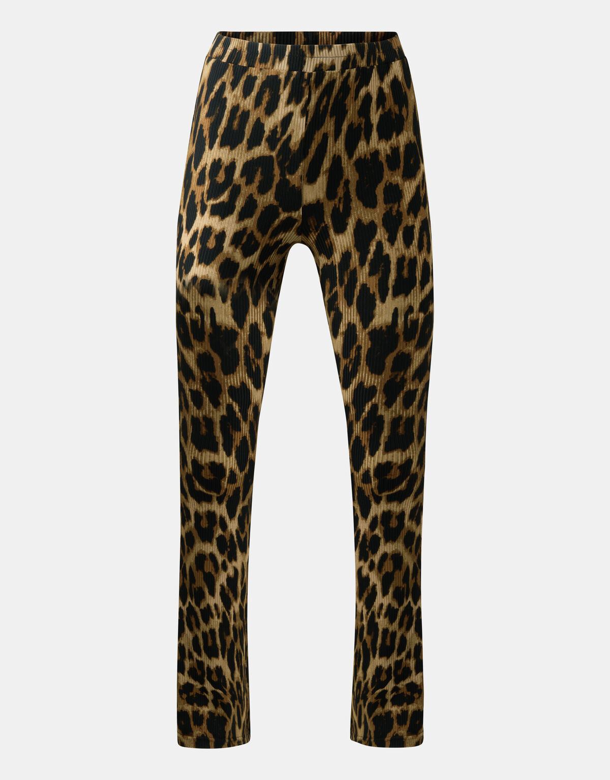 Schlaghosen-Leggings aus Rippstoff Animal SHOEBY WOMEN