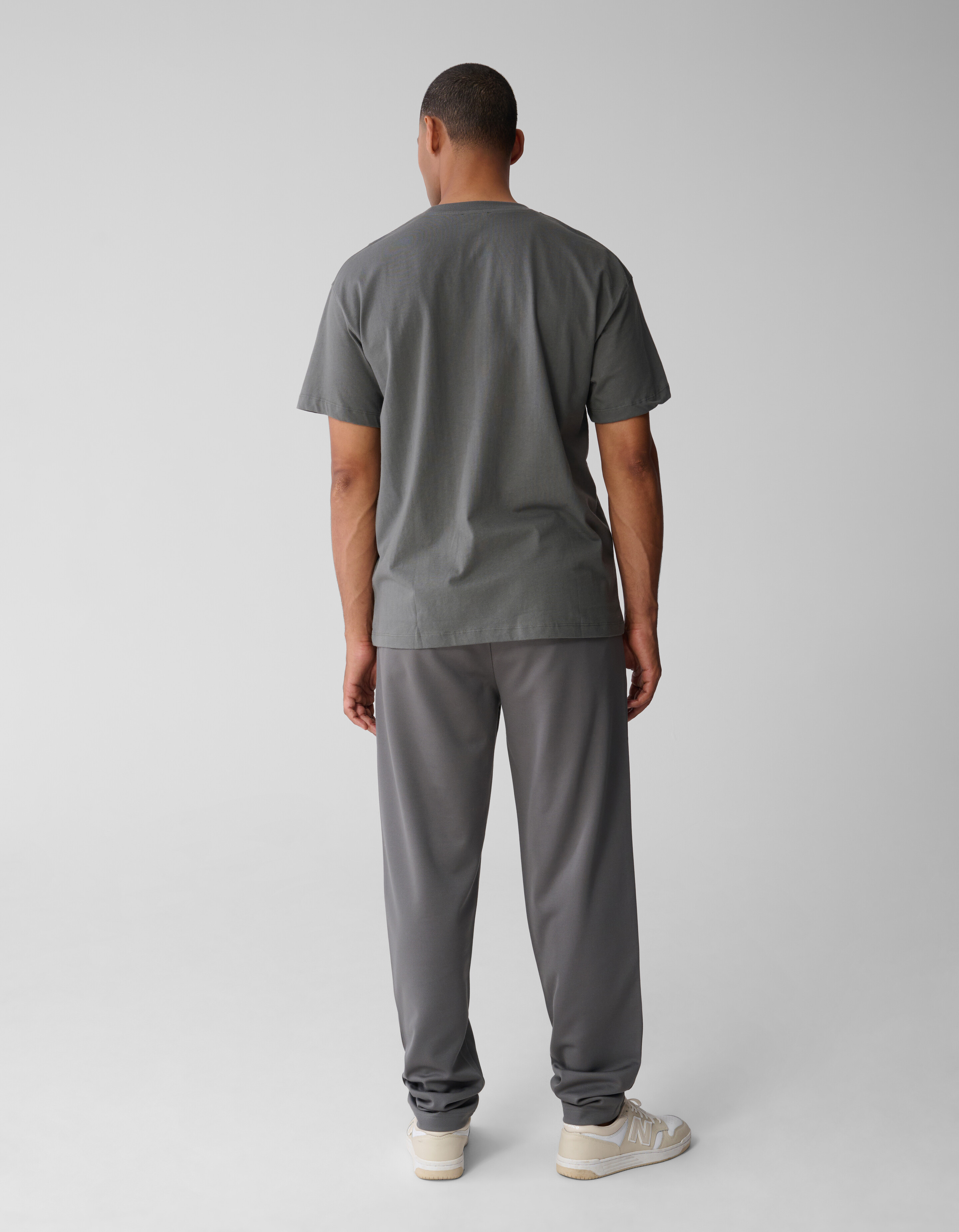 Flock Line Artwork T-shirt Dunkelgrün SHOEBY MEN
