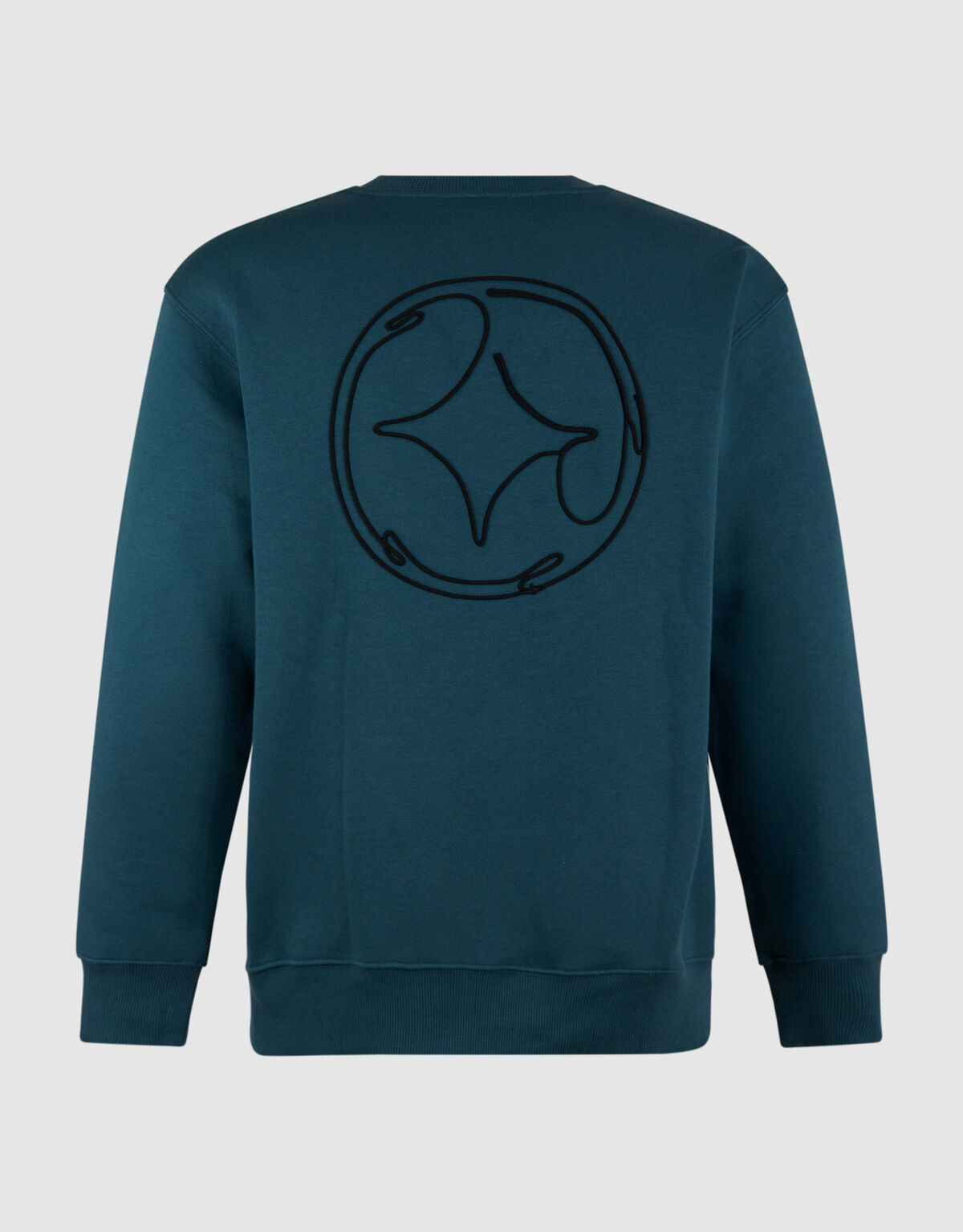 Cord Artwork Pullover Dunkelgrün SHOEBY MEN