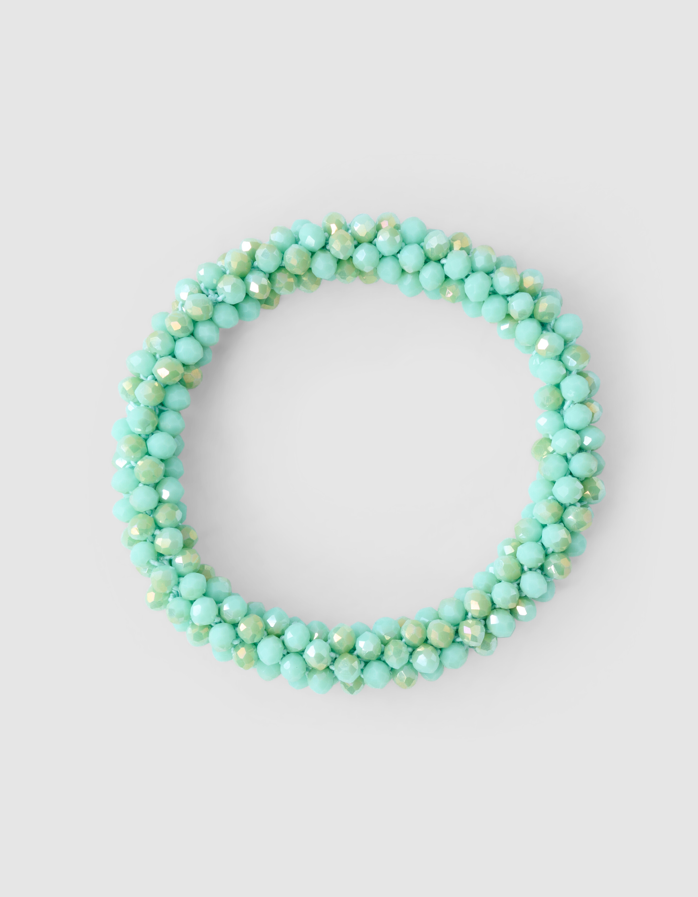 Perlenarmband in Grün SHOEBY ACCESSOIRES