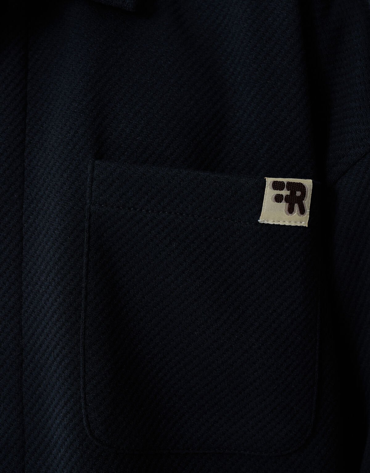 Struktur Overshirt Dunkelgrau SHOEBY BOYS