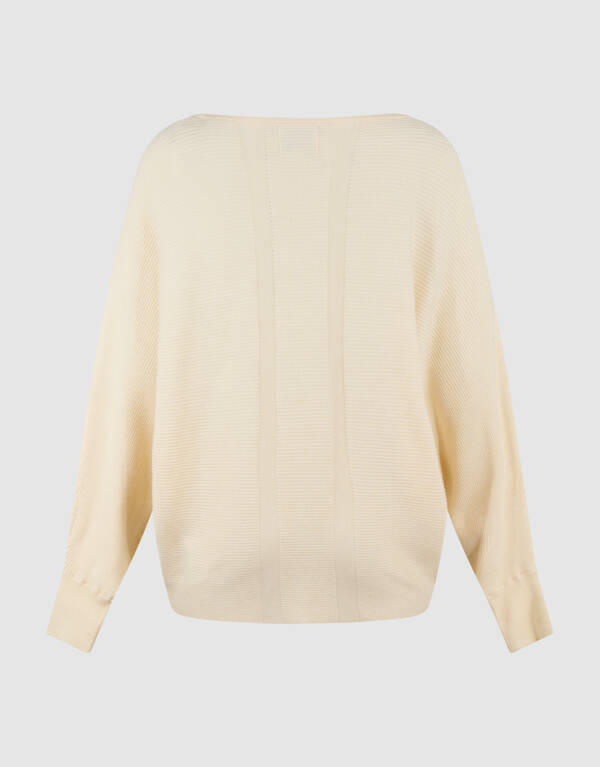 Übergroßer Pullover Off White SHOEBY WOMEN
