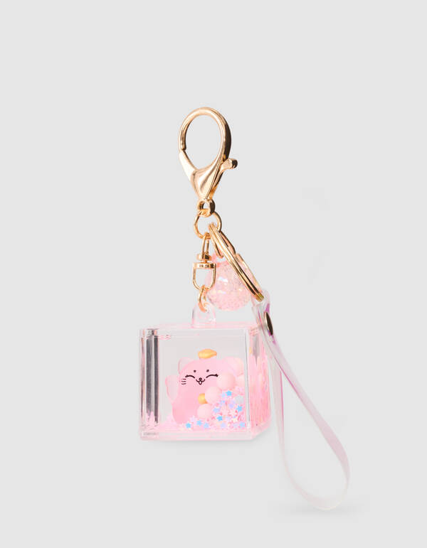 Katzenbox-Schlüsselanhänger, hellrosa SHOEBY ACCESSOIRES