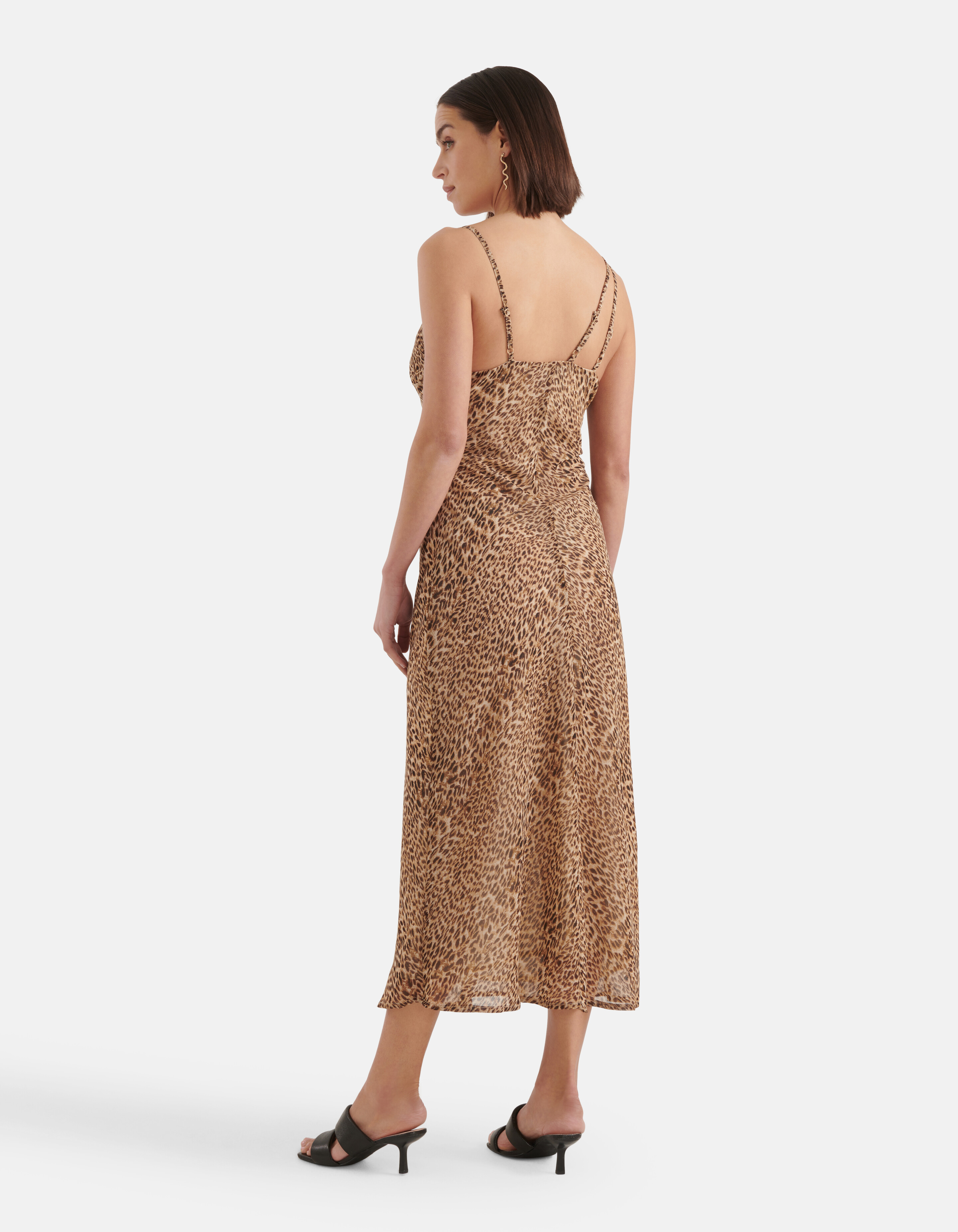 Cheetah Sleek Dress Braun SHOEBY WOMEN