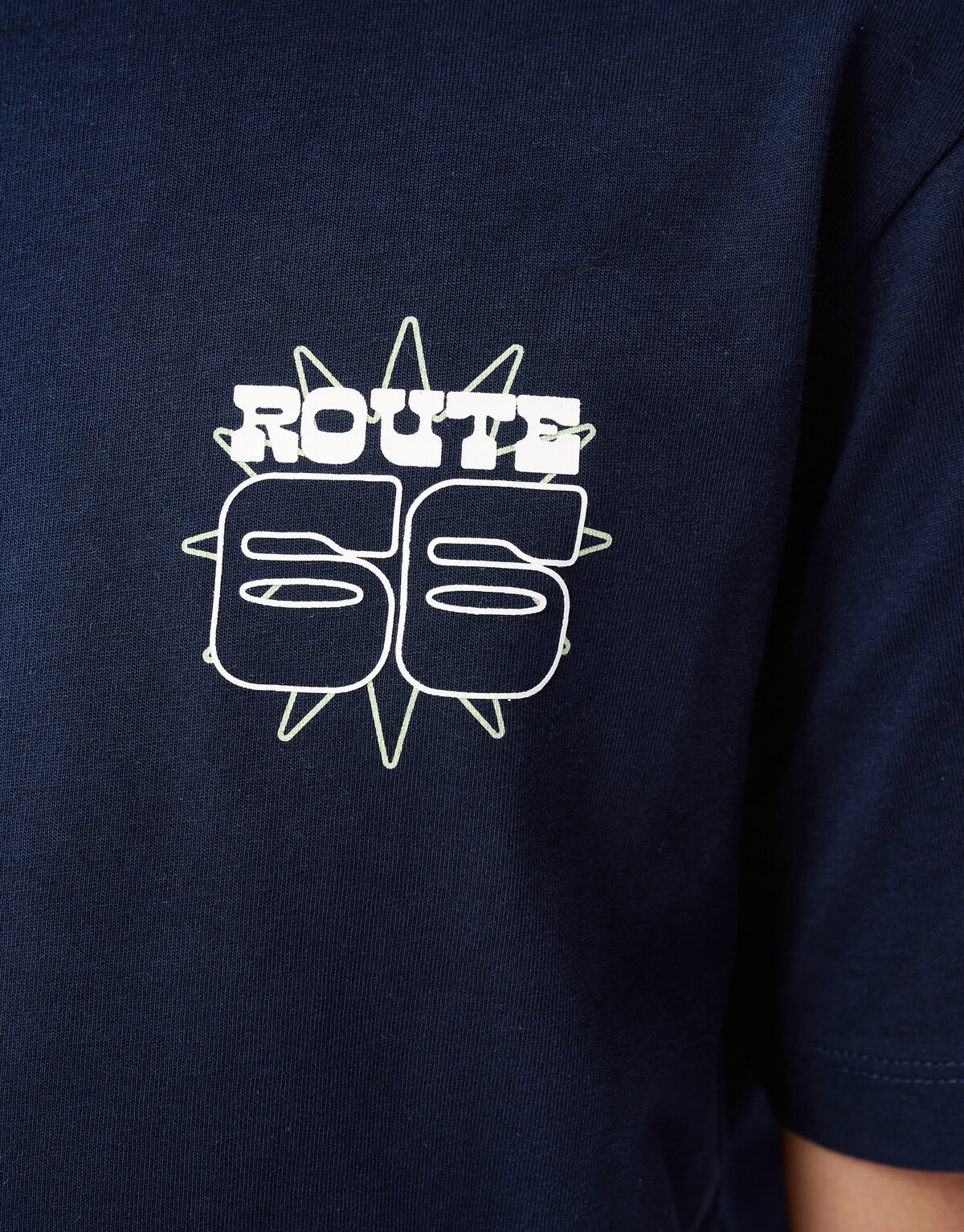 Text-T-Shirt Dunkelblau SHOEBY BOYS