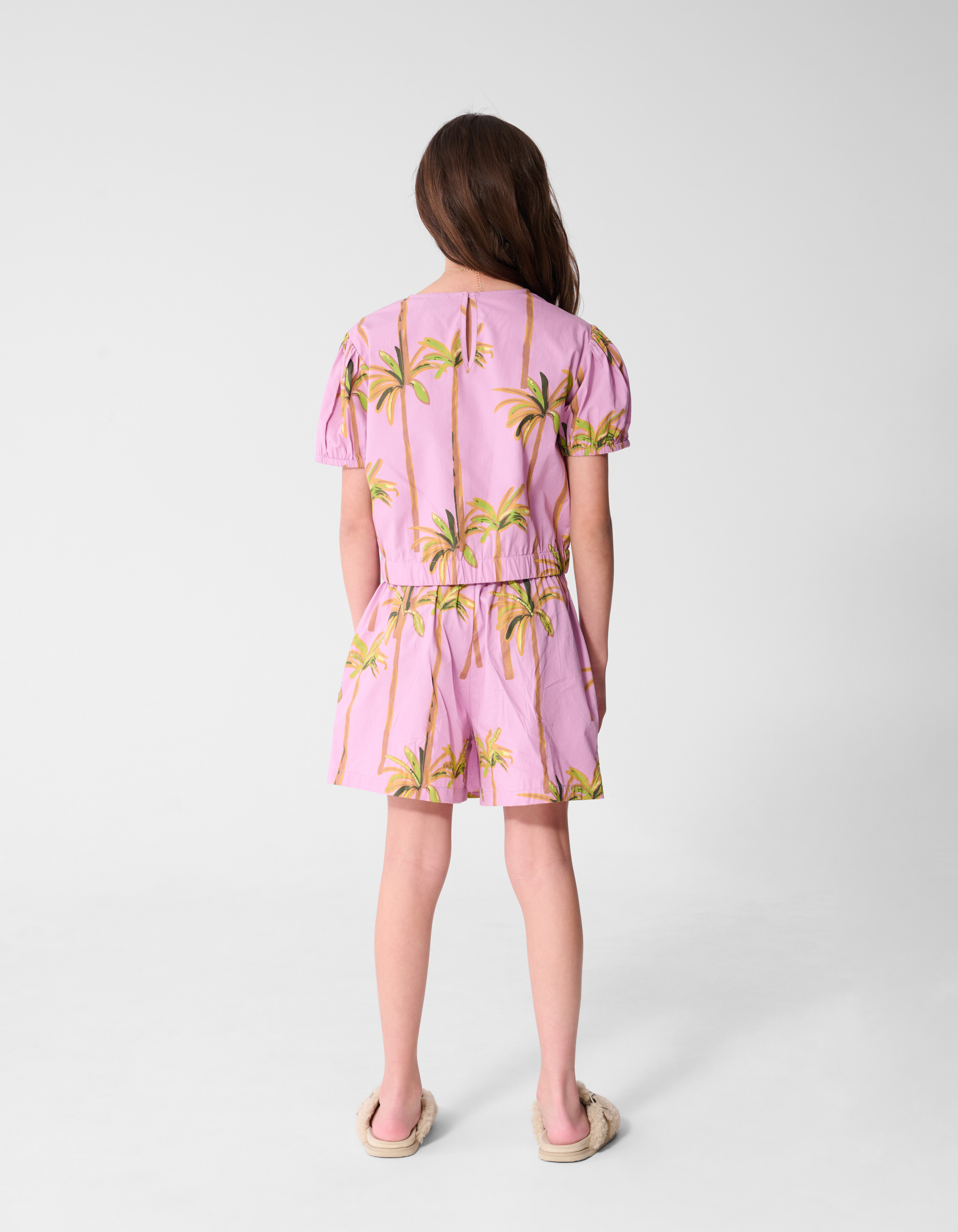 Palm Pailletten Top Helllila SHOEBY GIRLS