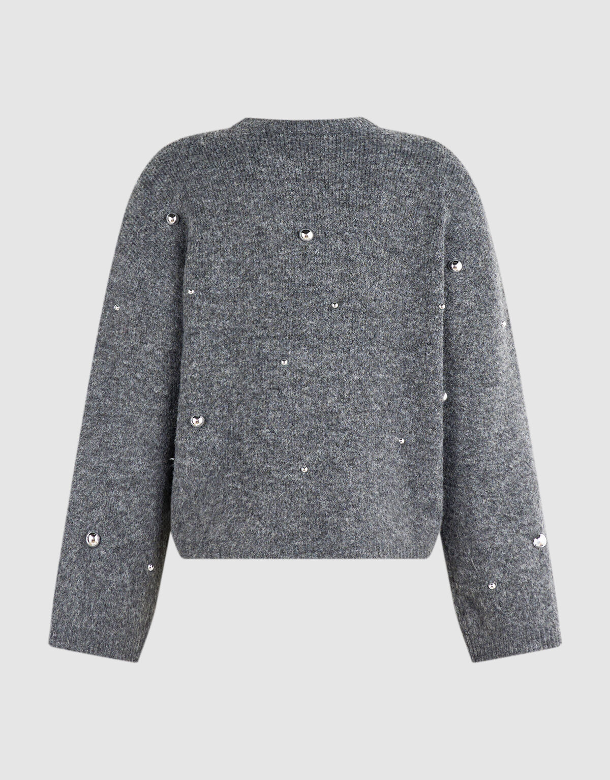 Stud Strickpullover grau SHOEBY WOMEN