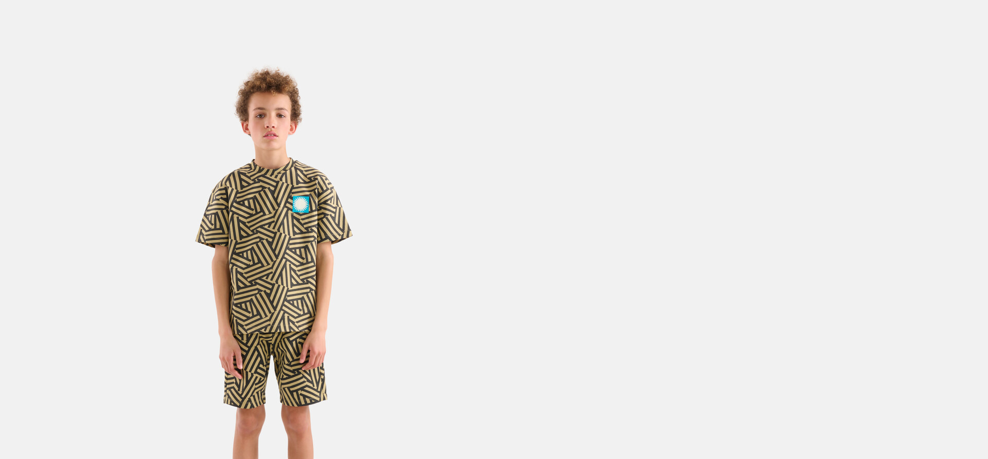 Geometrisch Kurz Sand SHOEBY BOYS
