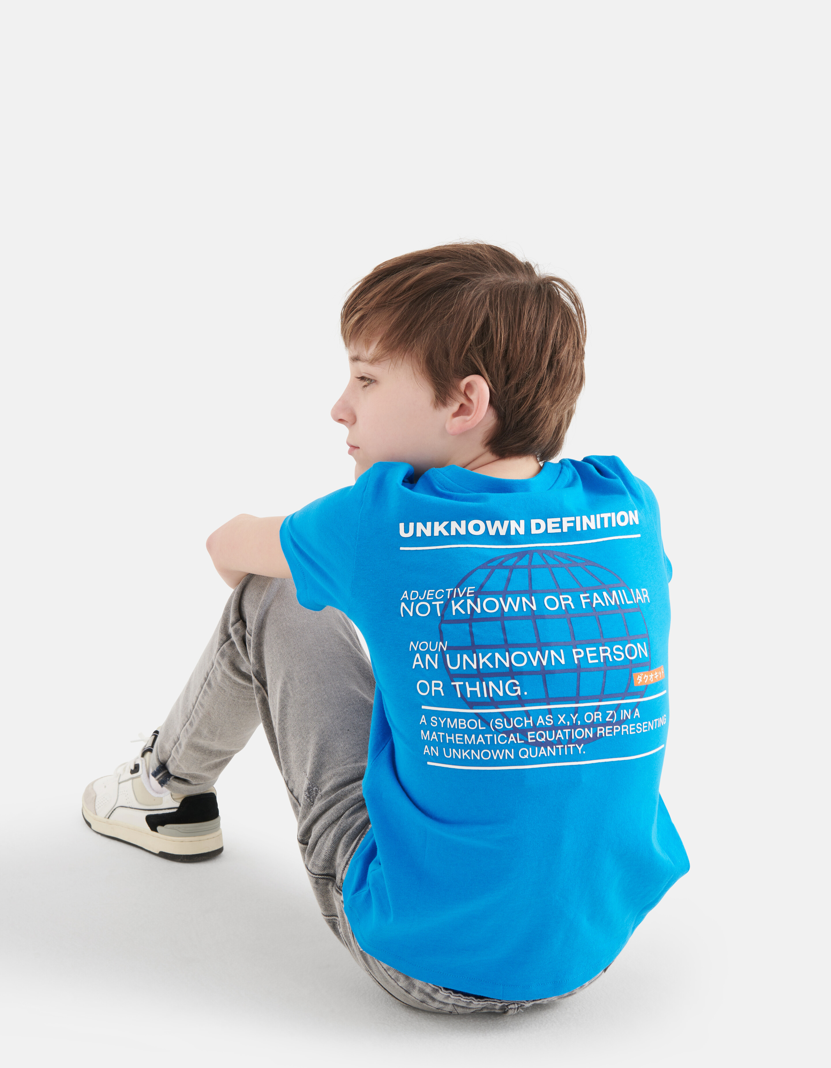 Kunstwerk T-shirt Blau SHOEBY BOYS