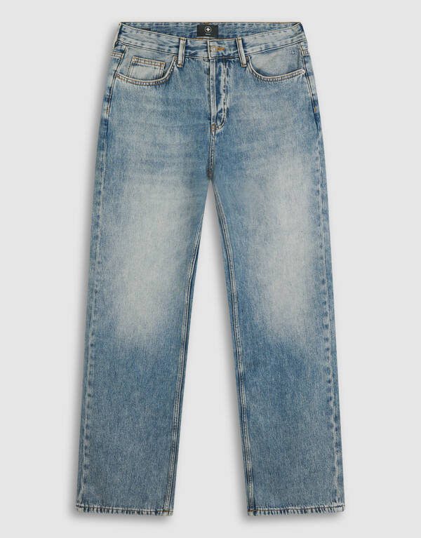 Relaxed Fit Jeans Blau SHOEBY MEN