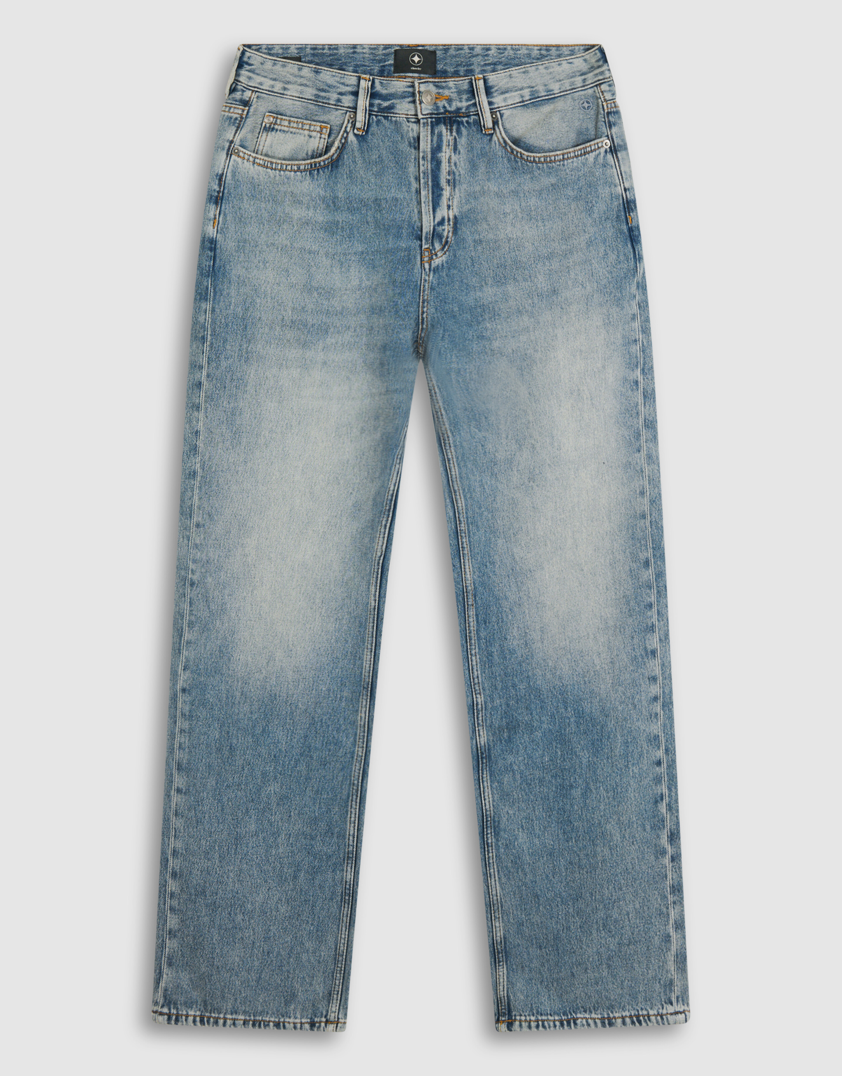 Relaxed Fit Jeans Blau SHOEBY MEN