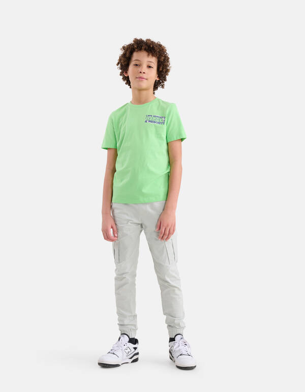 Cargohose hellgrau SHOEBY BOYS