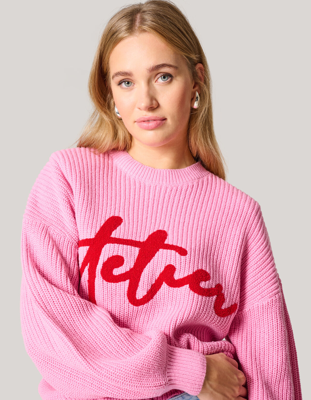 Artwork Pullover Rosa SHOEBY WOMEN