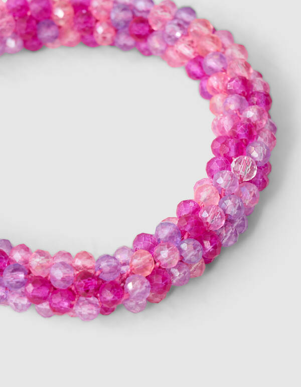 Beaded Haarband Rosa/Lila SHOEBY ACCESSOIRES