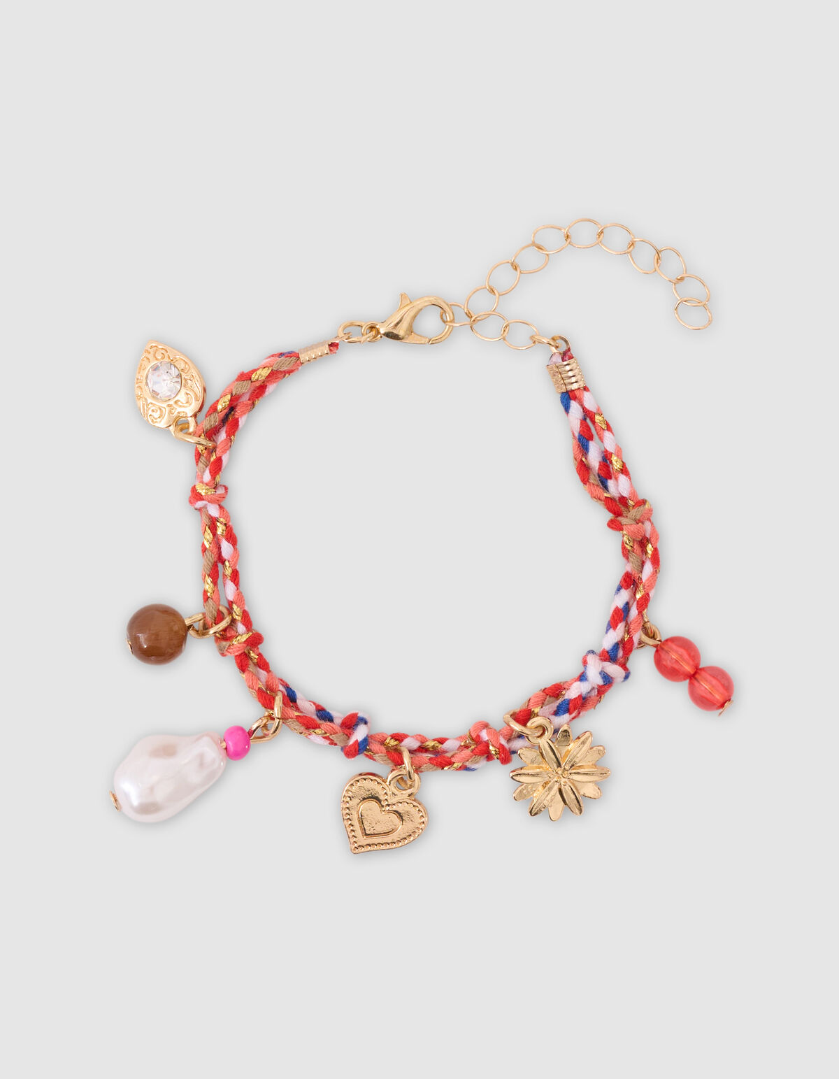 Charm-Armband Orange SHOEBY ACCESSOIRES