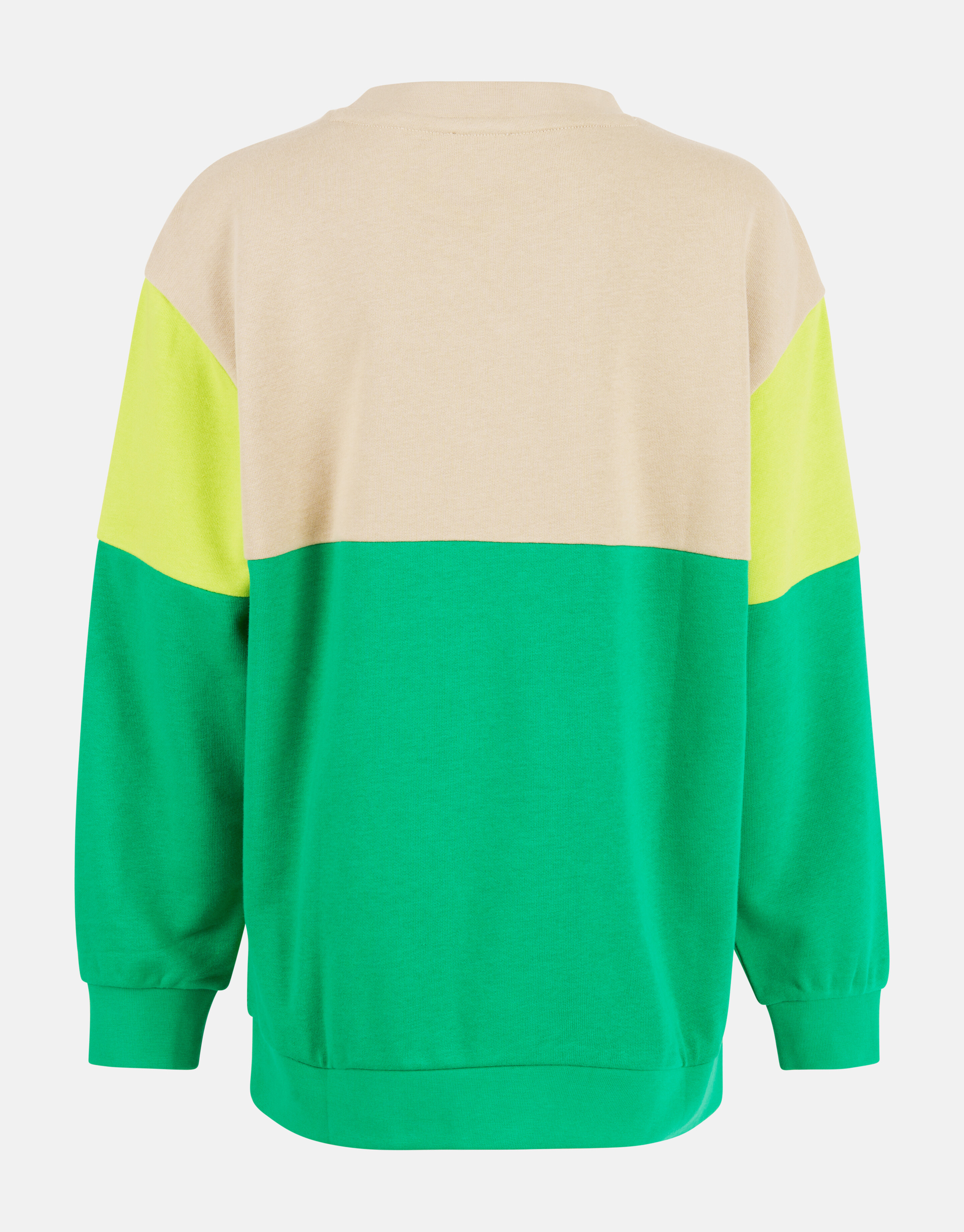 Colorblock Pullover Grün SHOEBY BOYS