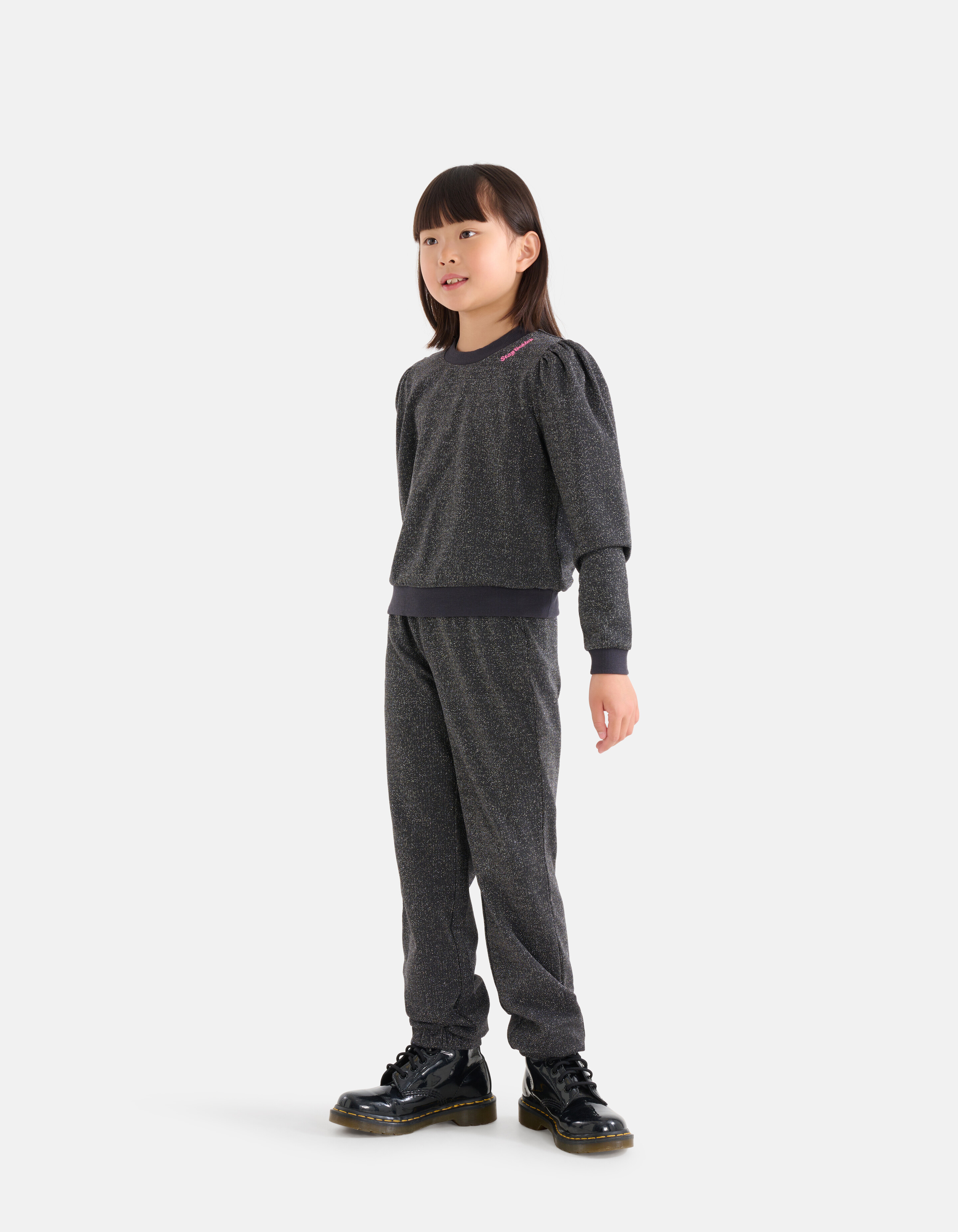 Glitzer-Jogger Dunkelgrau SHOEBY GIRLS