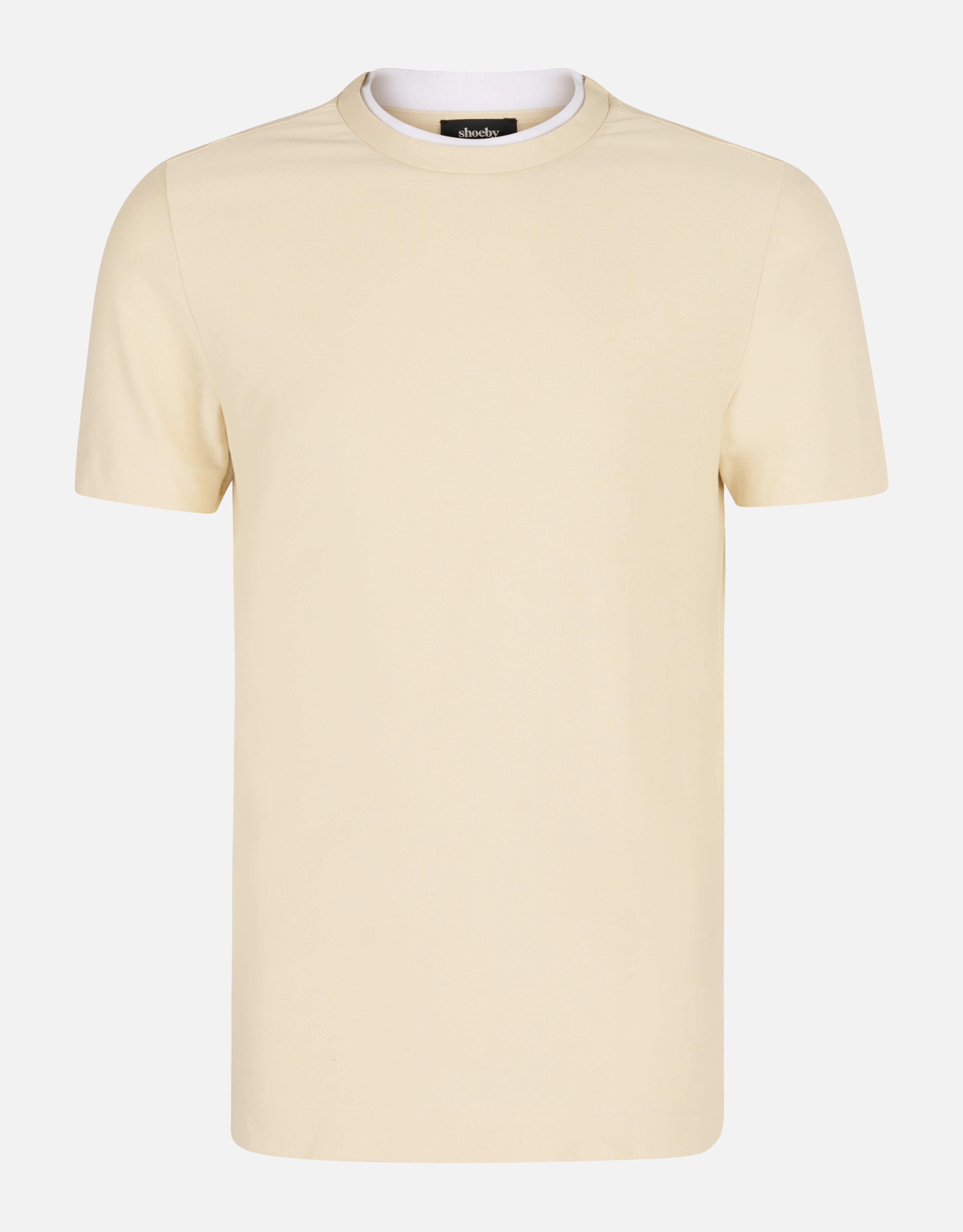 Doppellagiges T-shirt Beige SHOEBY MEN