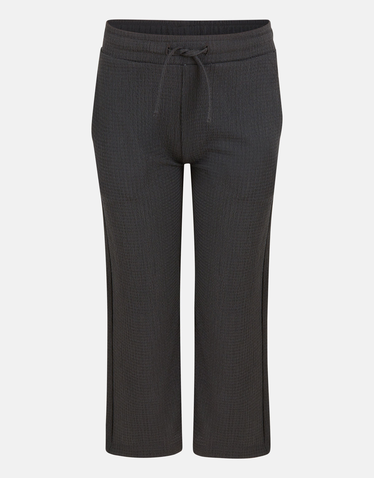 Crinkle-Palazzo-Hose Dunkelgrau SHOEBY GIRLS