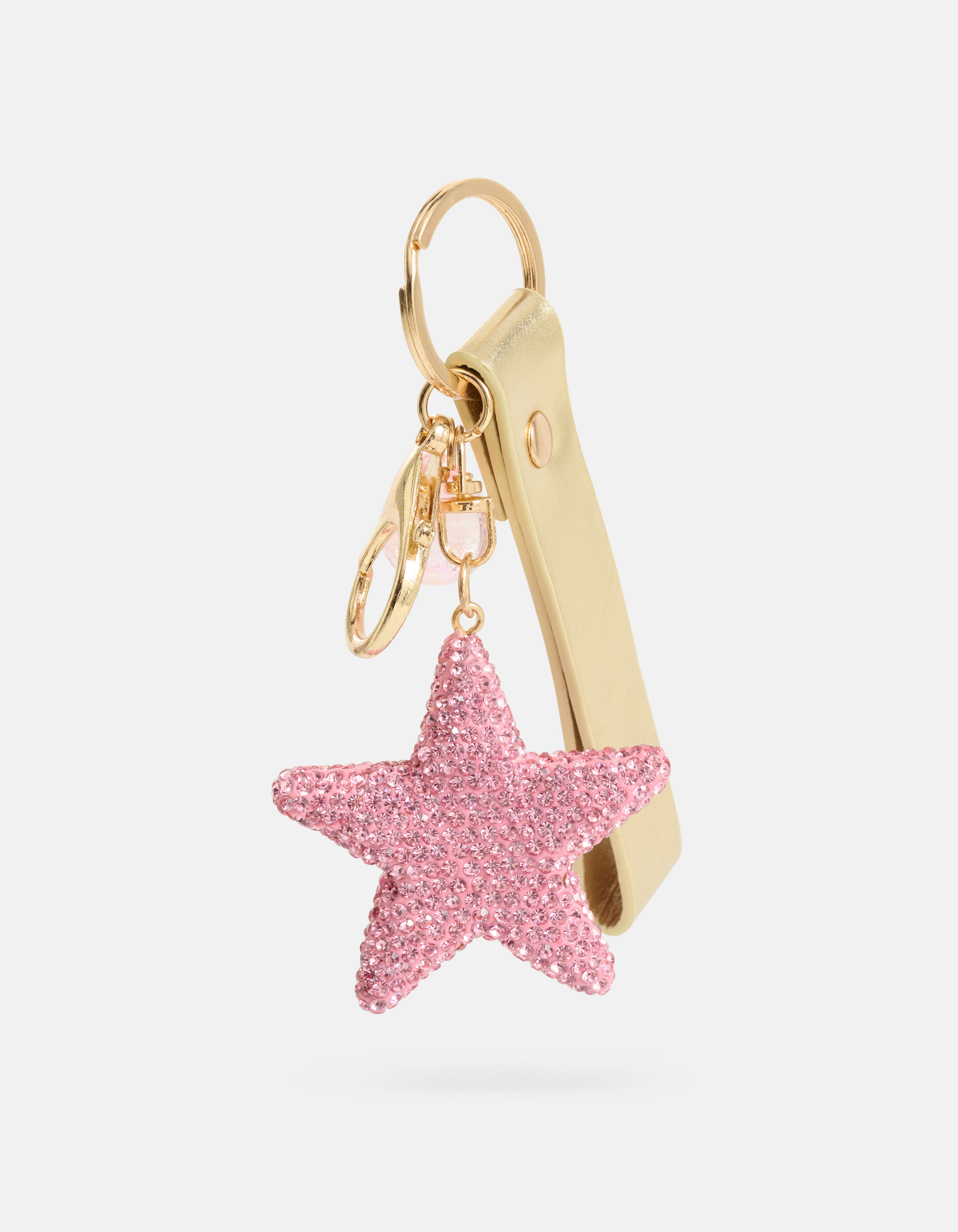 Stras Star Schlüsselanhänger Pink SHOEBY ACCESSOIRES