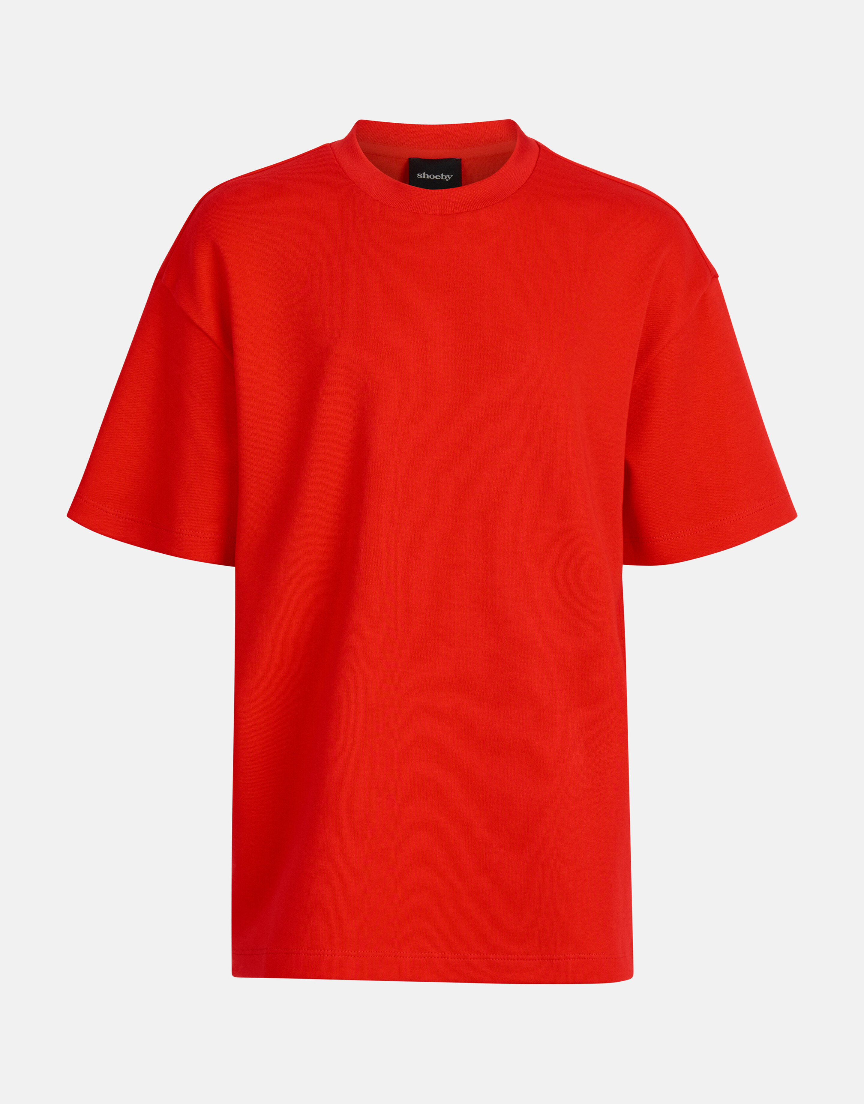 Schweres Basic-T-Shirt Rot SHOEBY BOYS