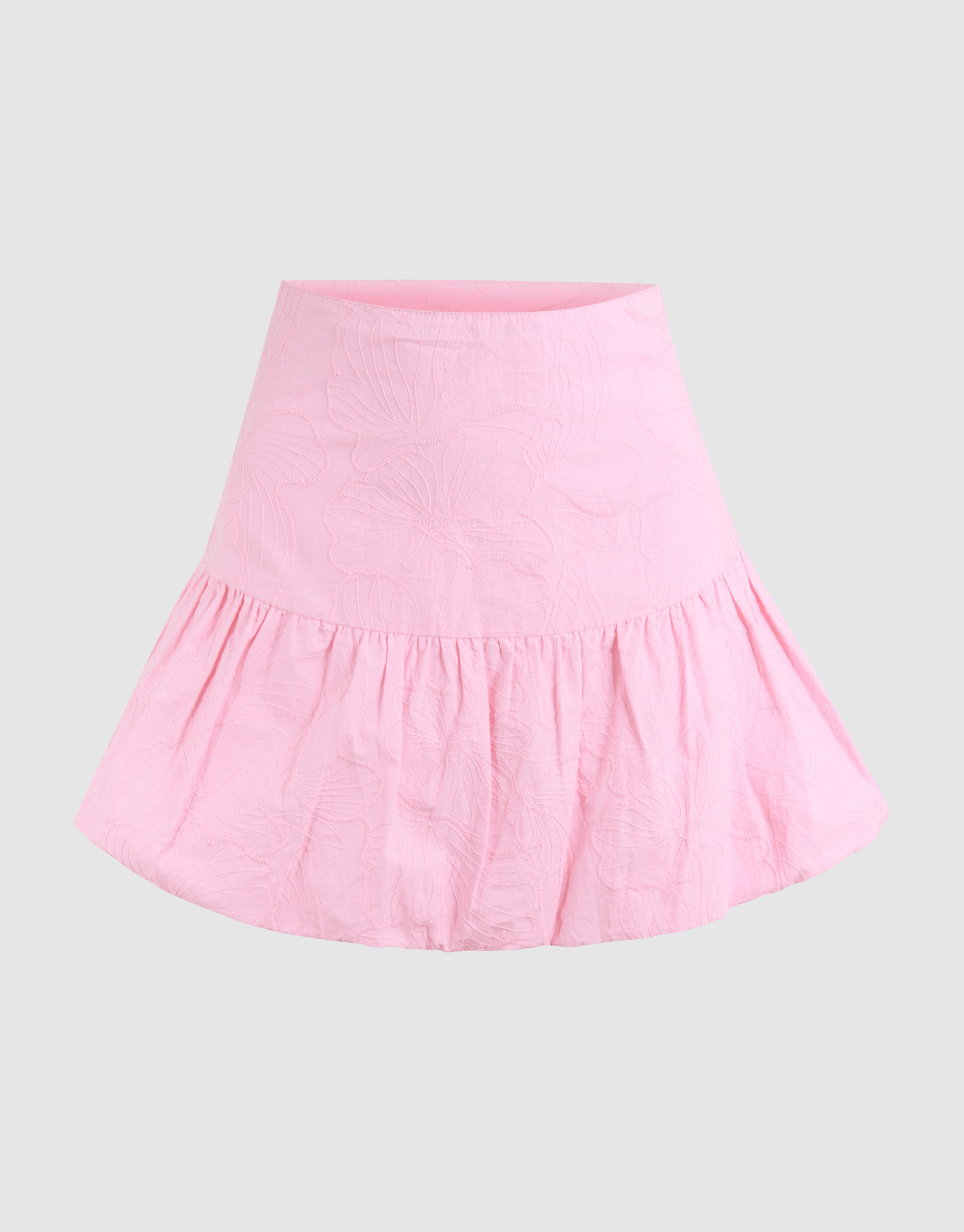 Blumenkordel Ballon Minirock Rosa SHOEBY WOMEN