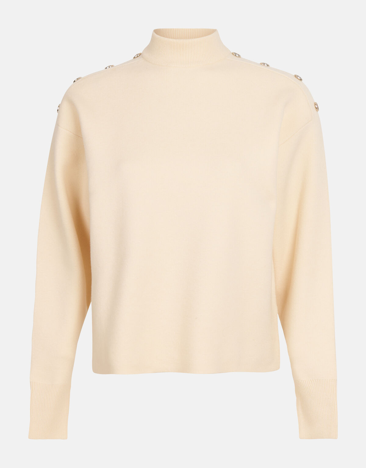 Gestrickter Pullover mit Knöpfen Off White SHOEBY WOMEN