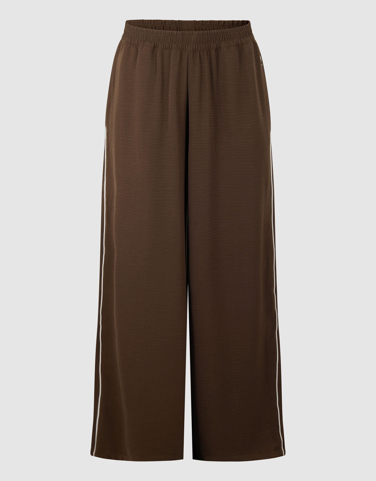 Twist Piping Hose mit weitem Bein Braun SHOEBY WOMEN