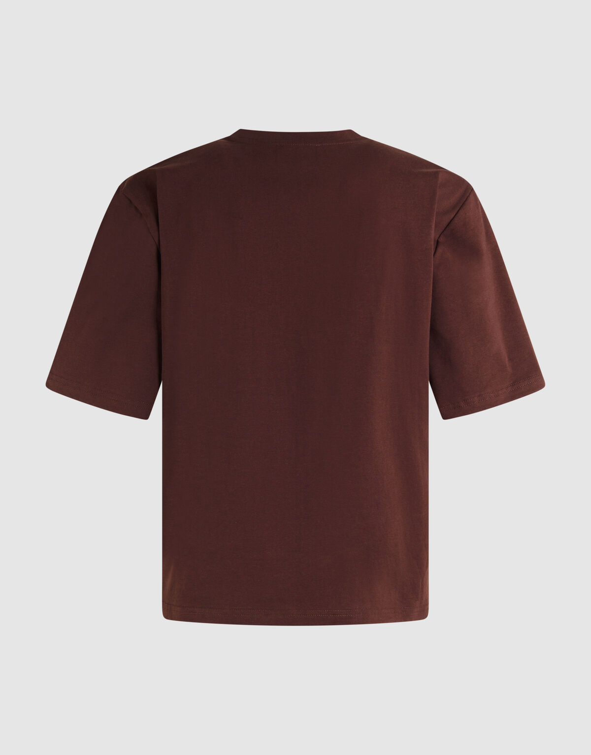 Gepolstertes T-shirt Dunkelbraun SHOEBY WOMEN