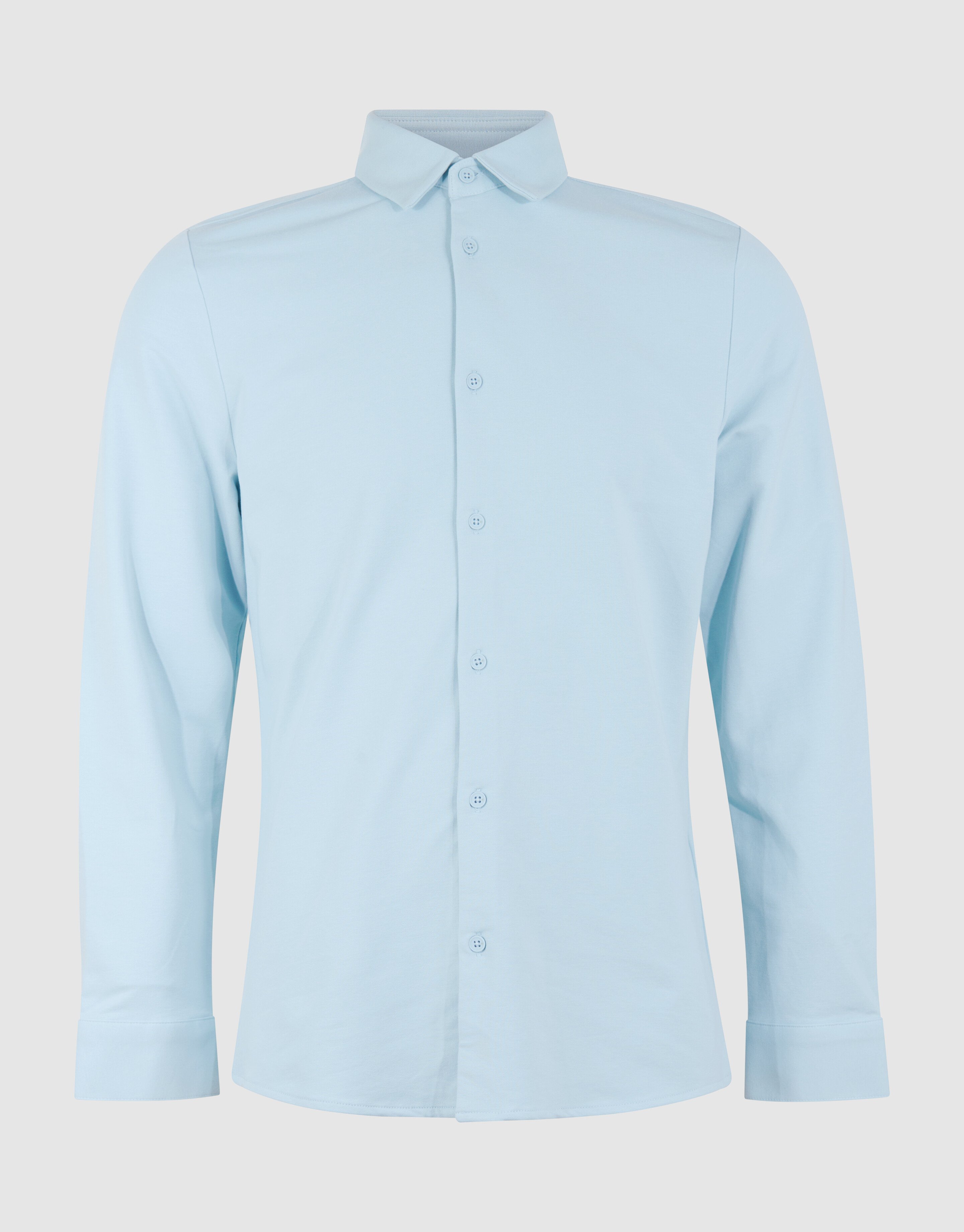 Langarm-T-Shirt aus Jersey Hellblau SHOEBY MEN