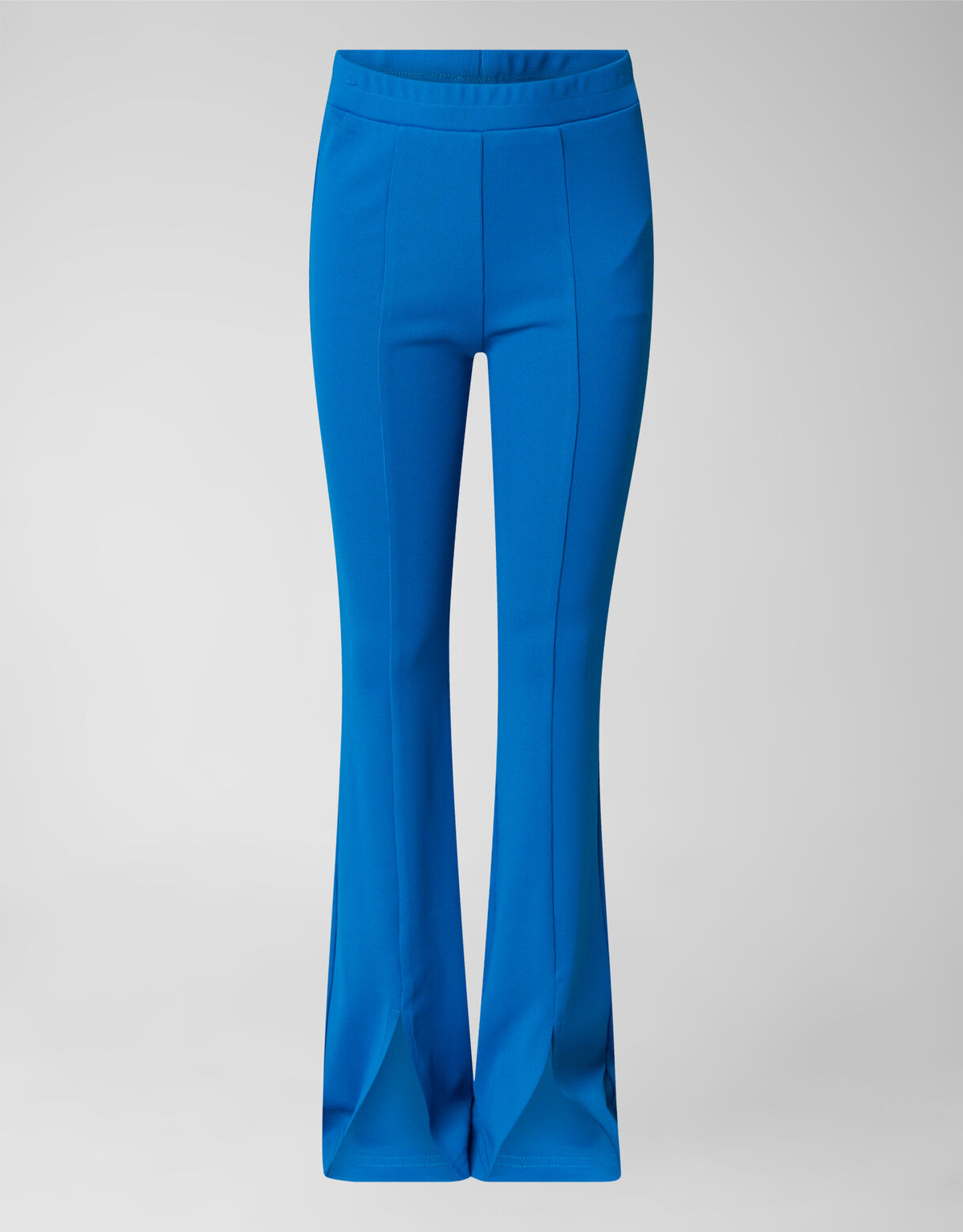 Ausgestellte Rippen-Leggings Blau SHOEBY GIRLS