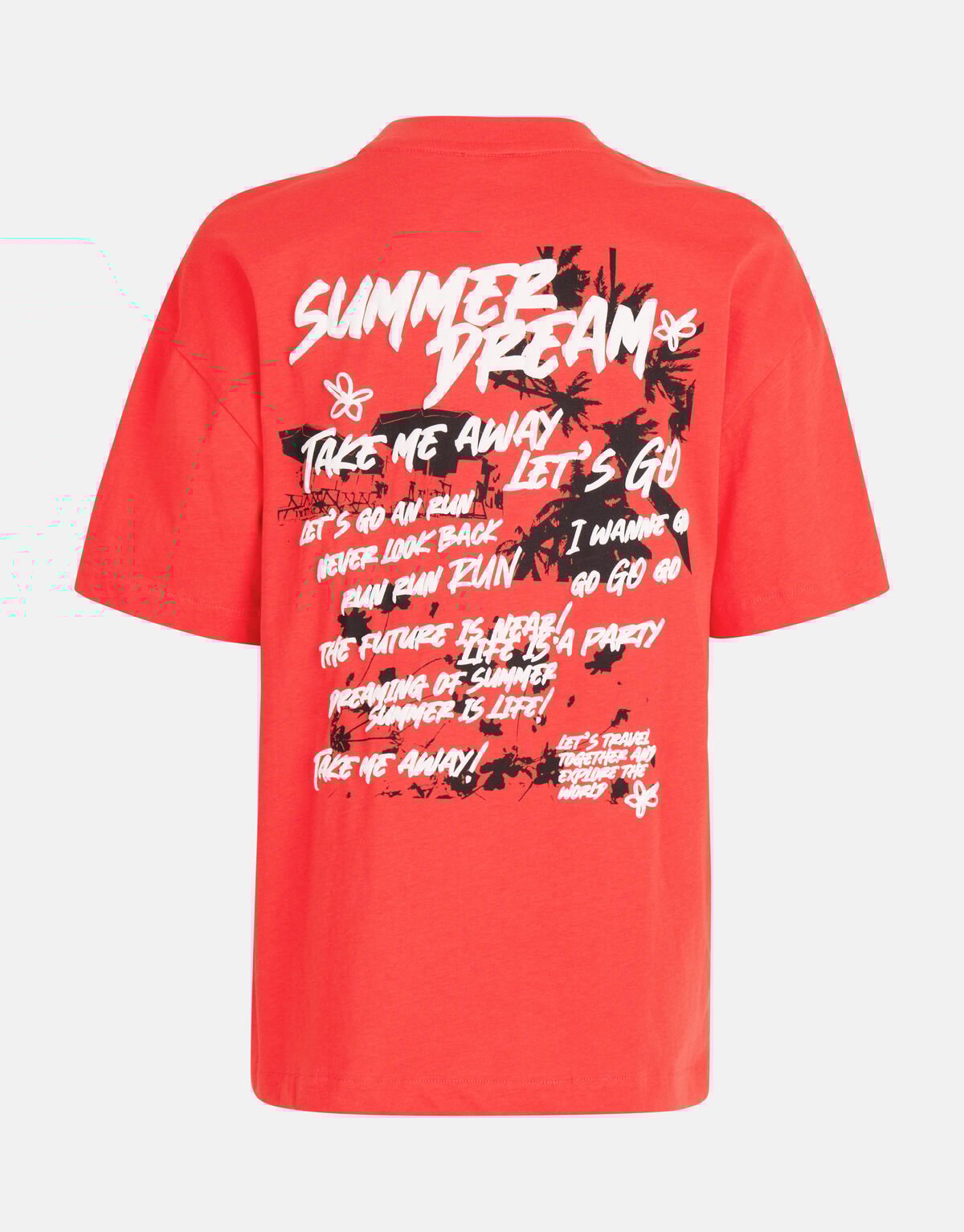 Puff-T-Shirt Rot SHOEBY BOYS