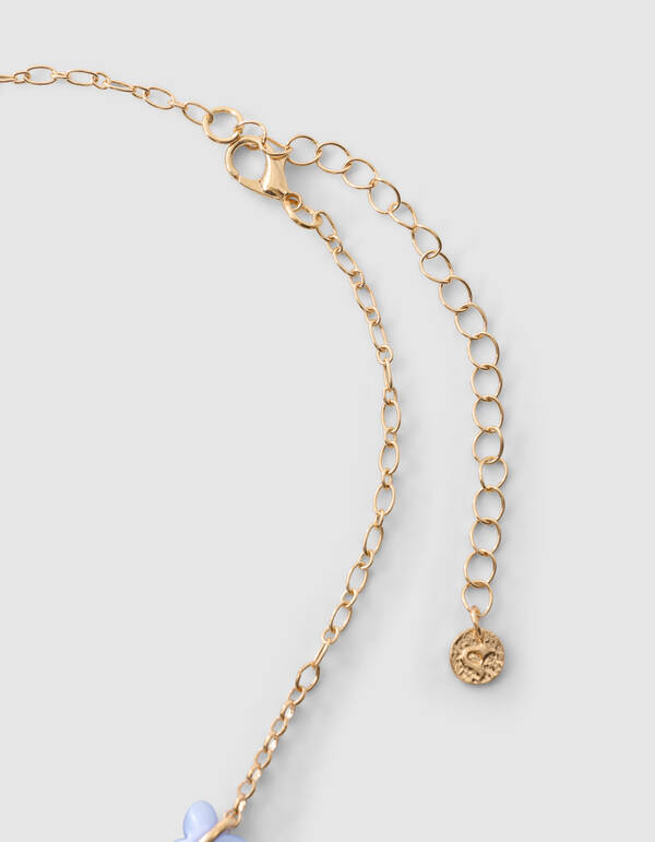 Schmetterling Halskette Gold SHOEBY ACCESSOIRES