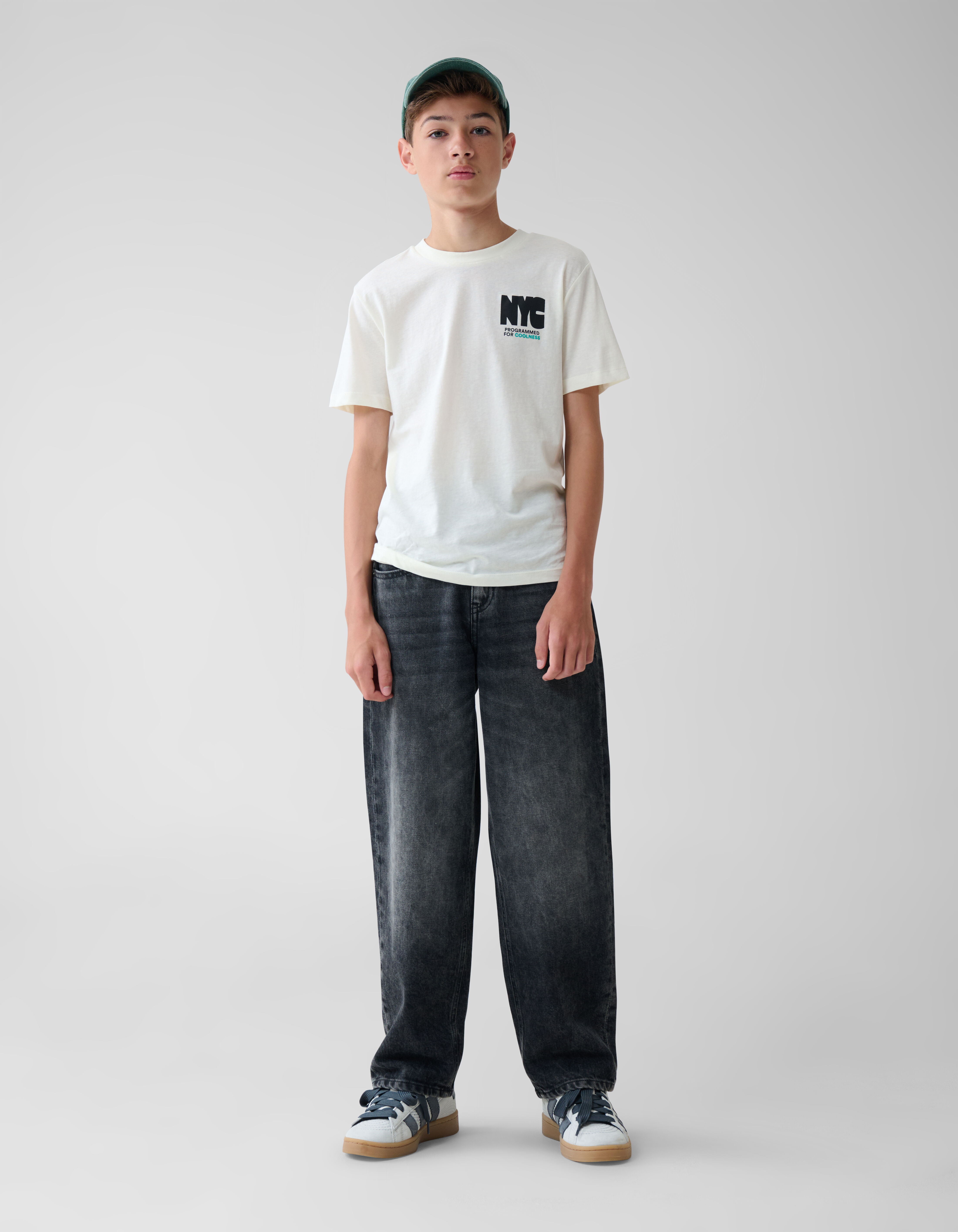 Baggy jeans dunkelgrau
