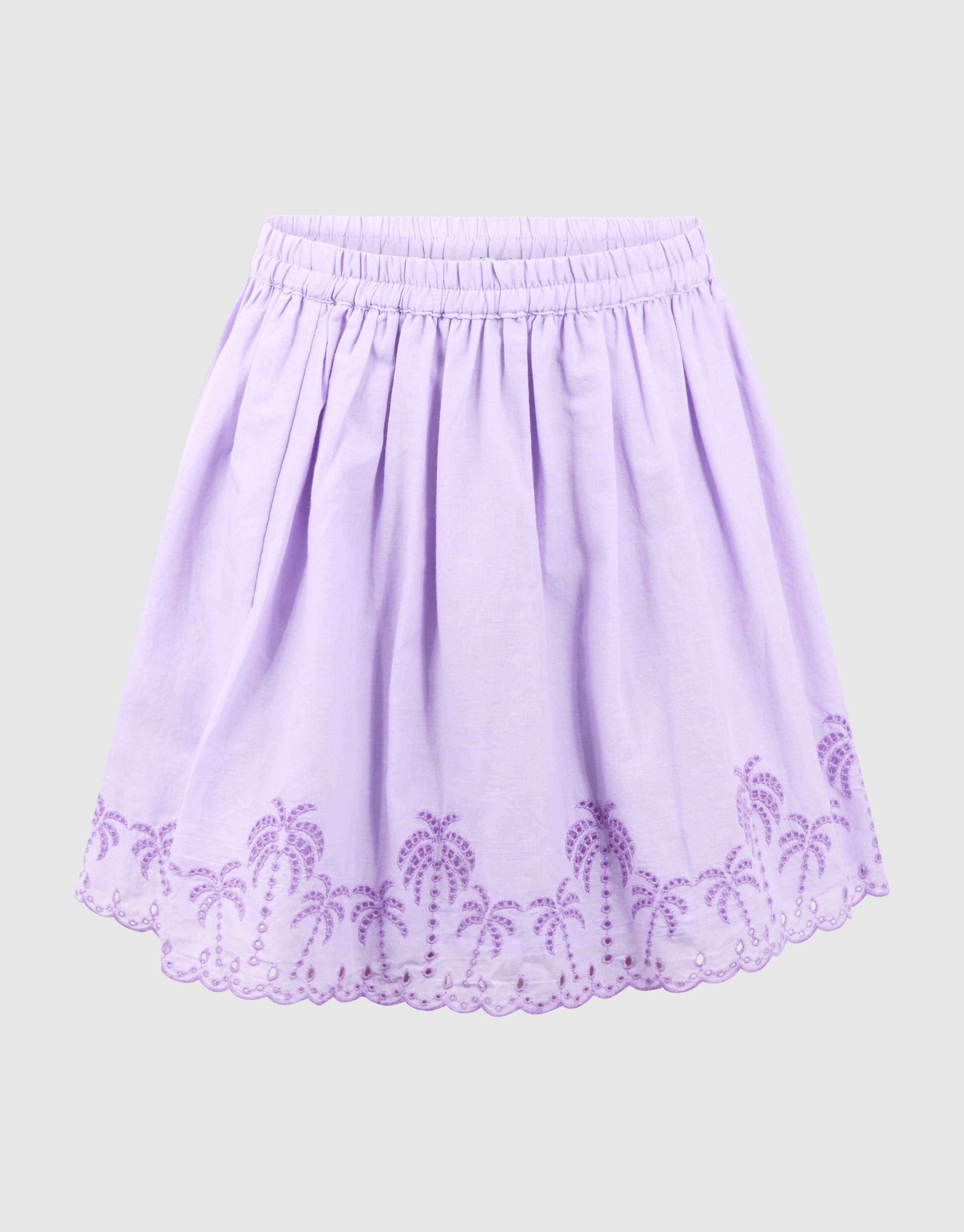 Palmstickerei Minirock Helllila SHOEBY GIRLS