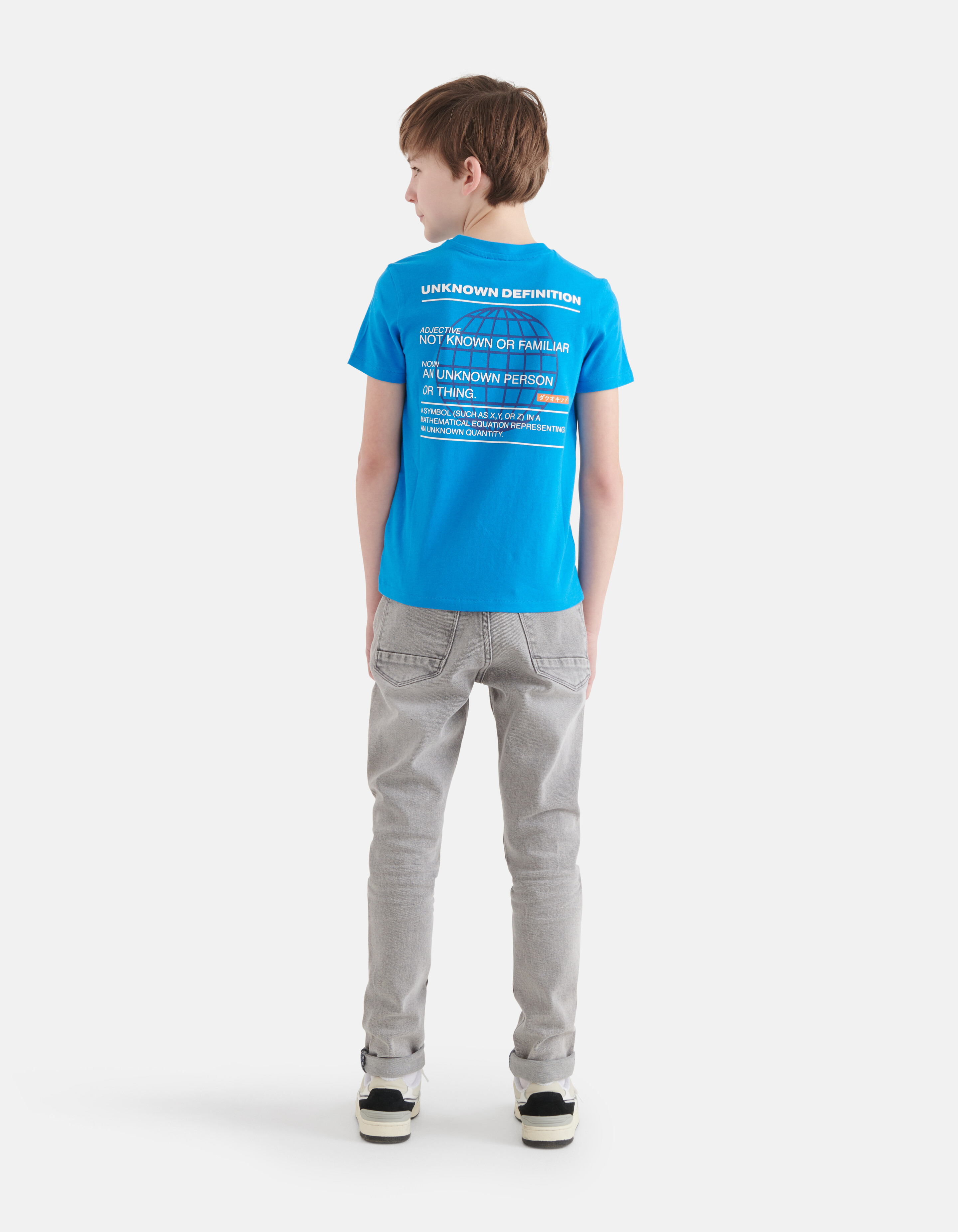 Kunstwerk T-shirt Blau SHOEBY BOYS