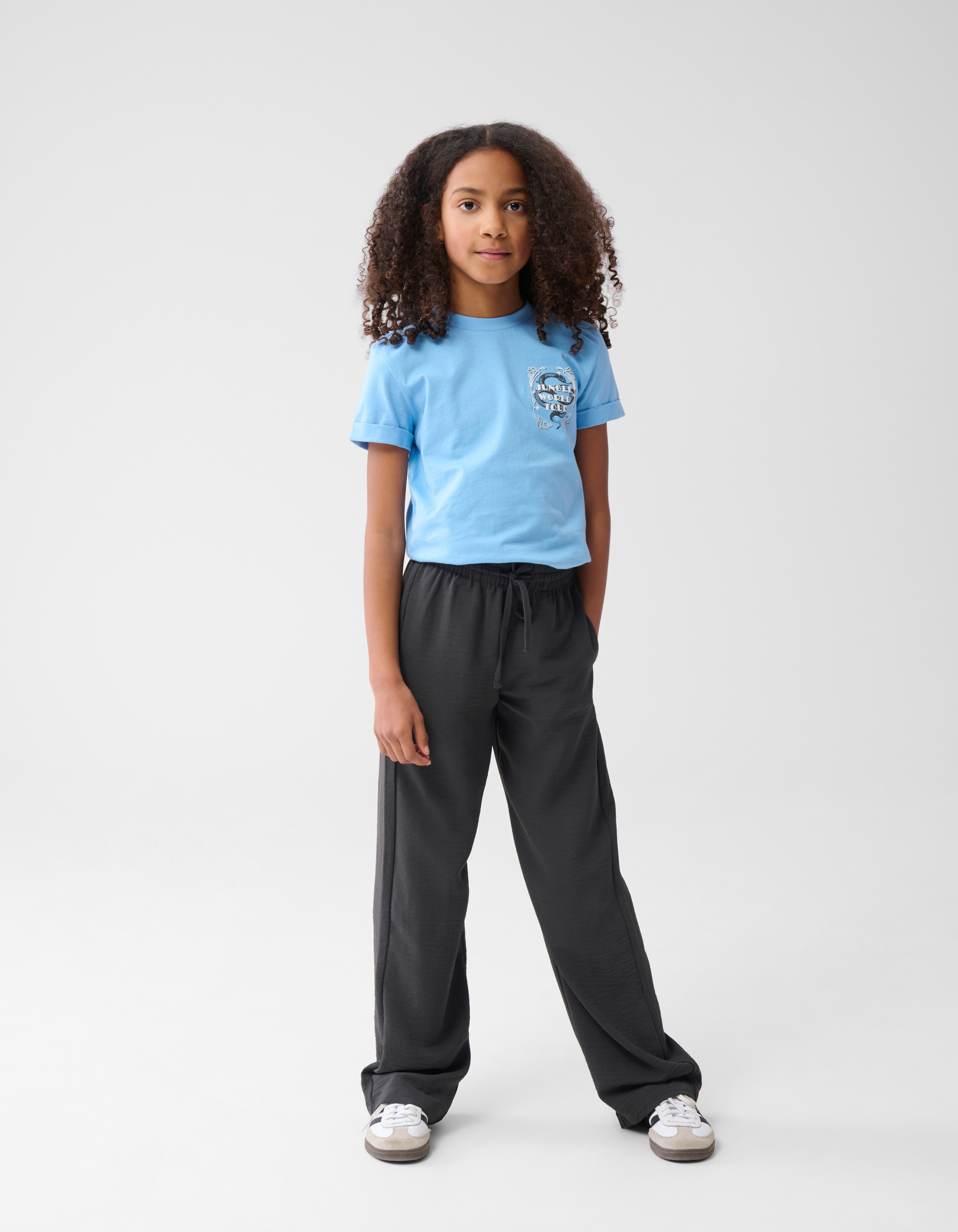 Kunstwerk T-shirt Blau SHOEBY GIRLS