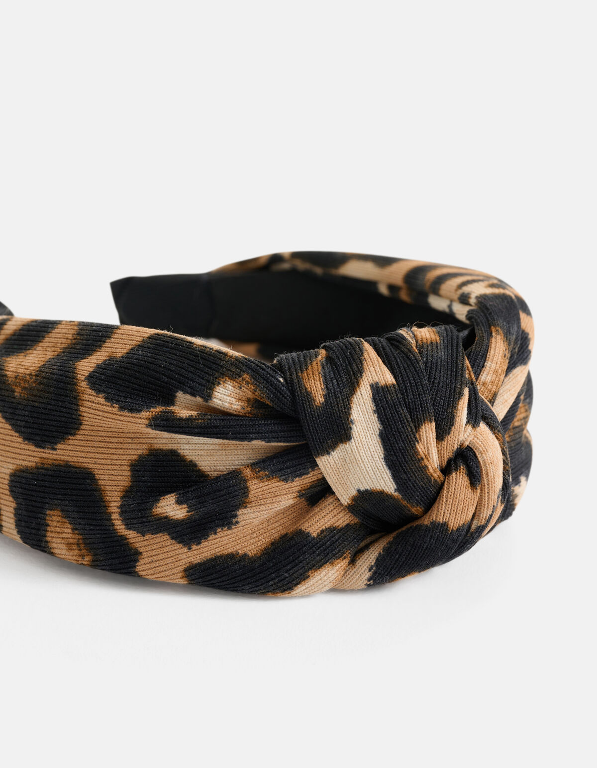 Leopardenknoten-Haarband Braun SHOEBY ACCESSOIRES