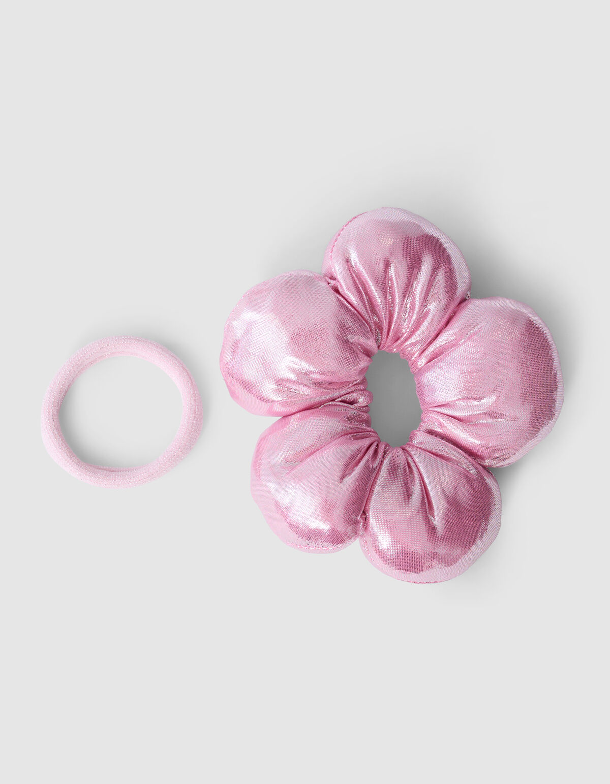 Shiny Flower Elastic Light Pink SHOEBY ACCESSOIRES