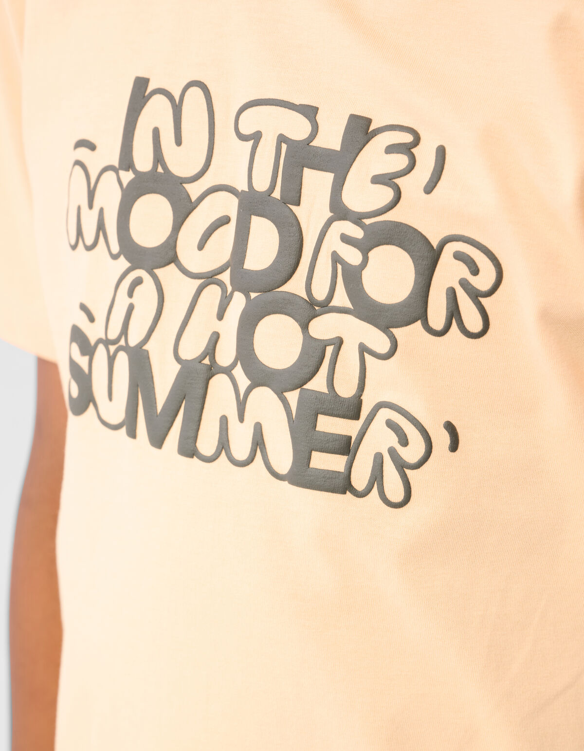 Hot Summer Artwork T-shirt Hellorange SHOEBY BOYS