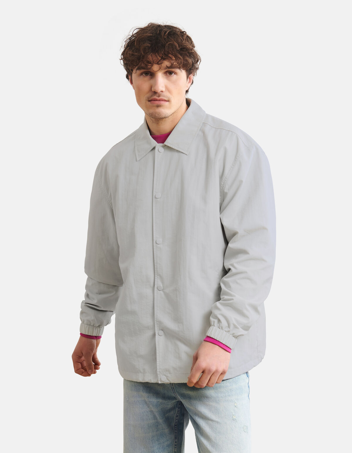 Coach Jacke Hellgrau SHOEBY MEN