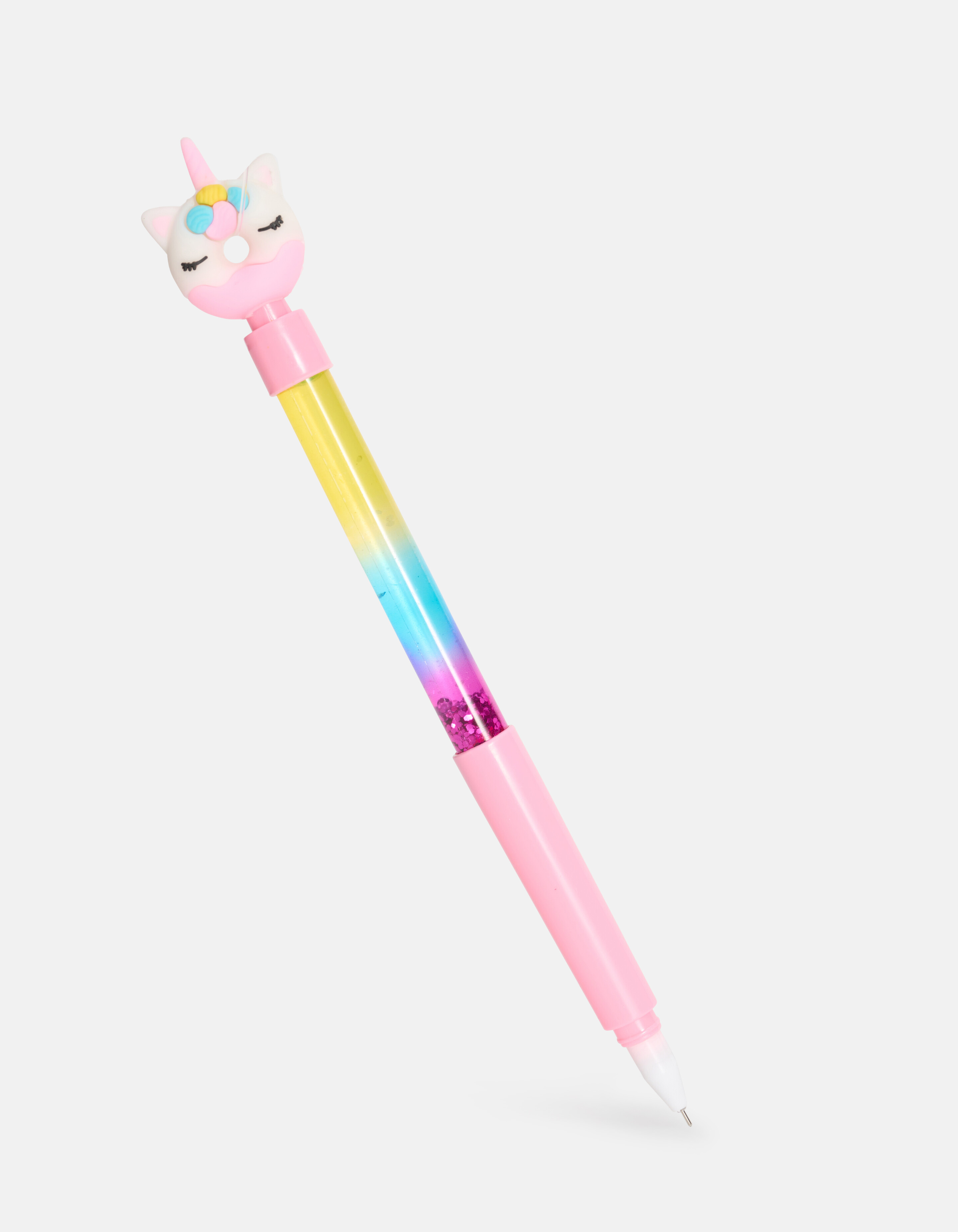 Glitzer-Donut-Stift Rosa SHOEBY ACCESSOIRES