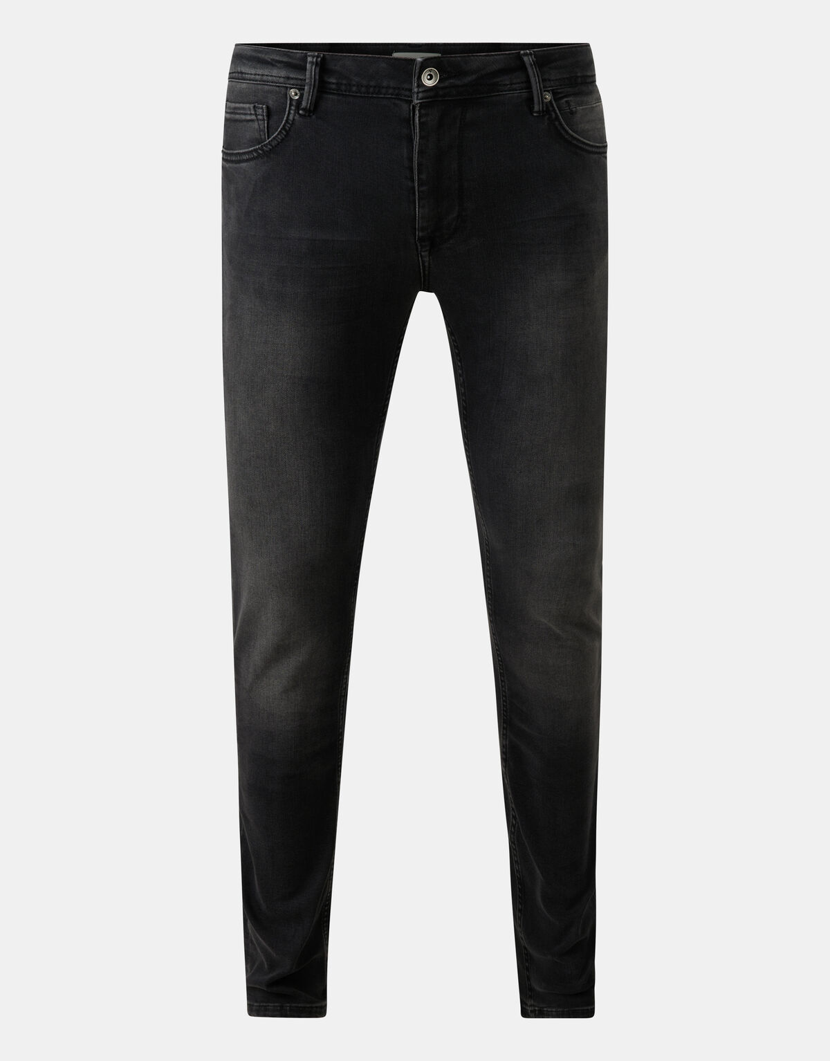 Slim Jeans Washed Schwarz Länge 34 Refill